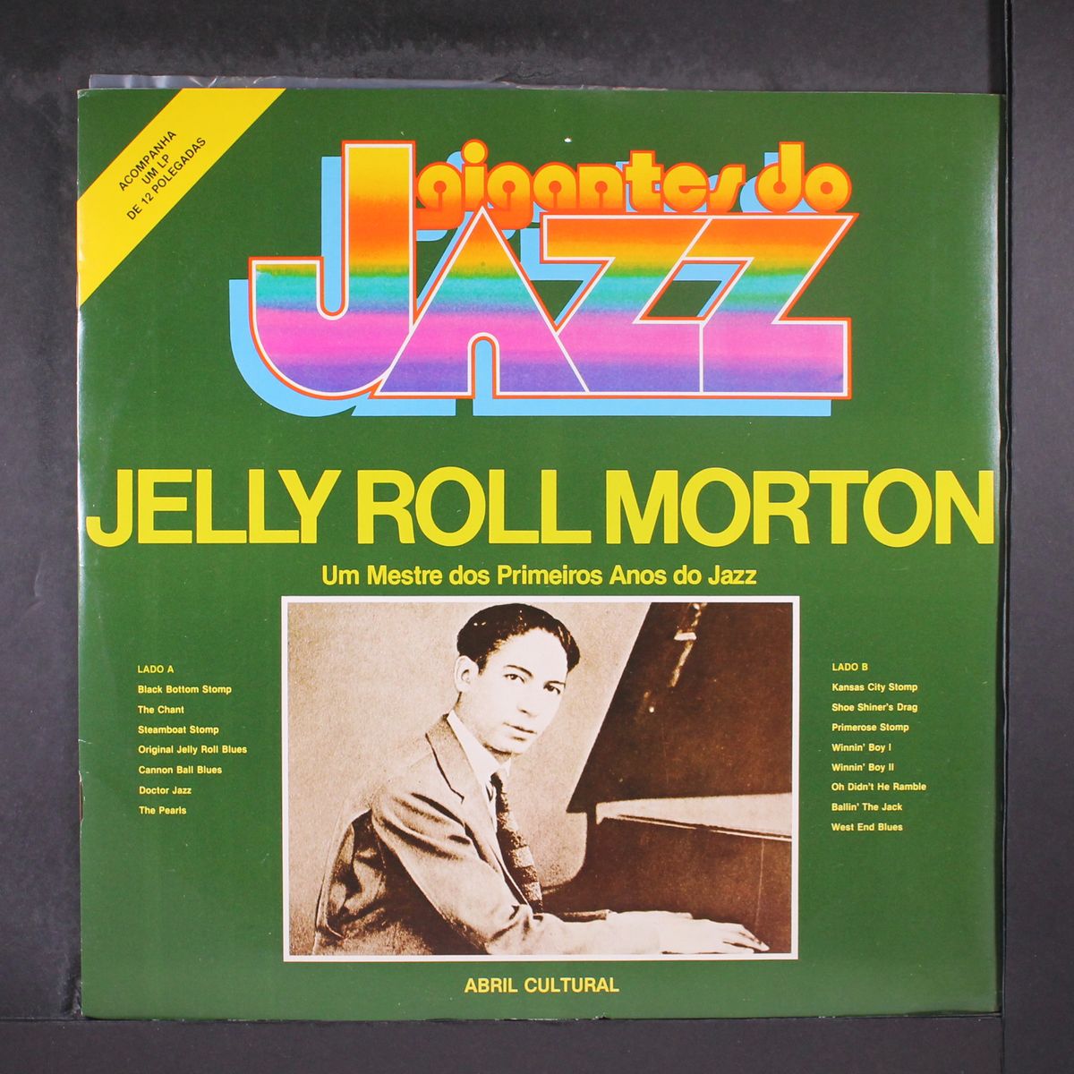 gigantes do jazz - um mestre dos primeiros anos do jazz by JELLY ROLL MORTON