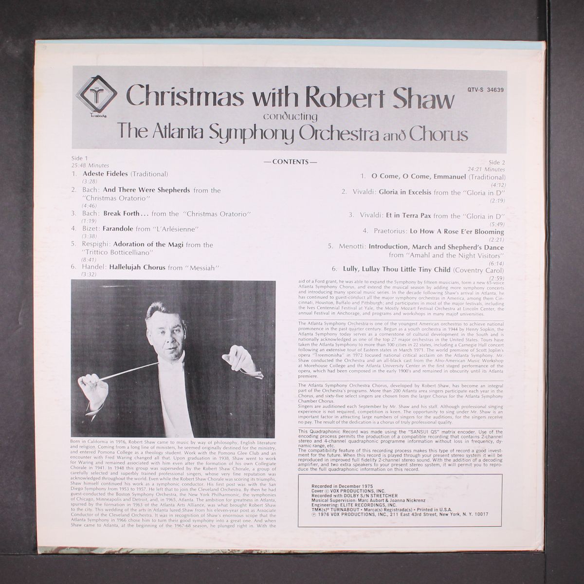 christmas with by ROBERT SHAW