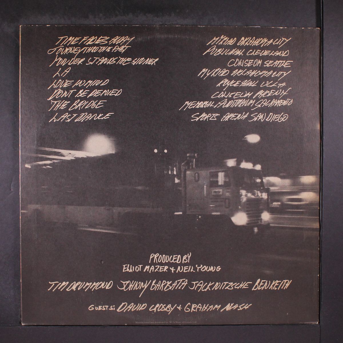 time fades away by NEIL YOUNG