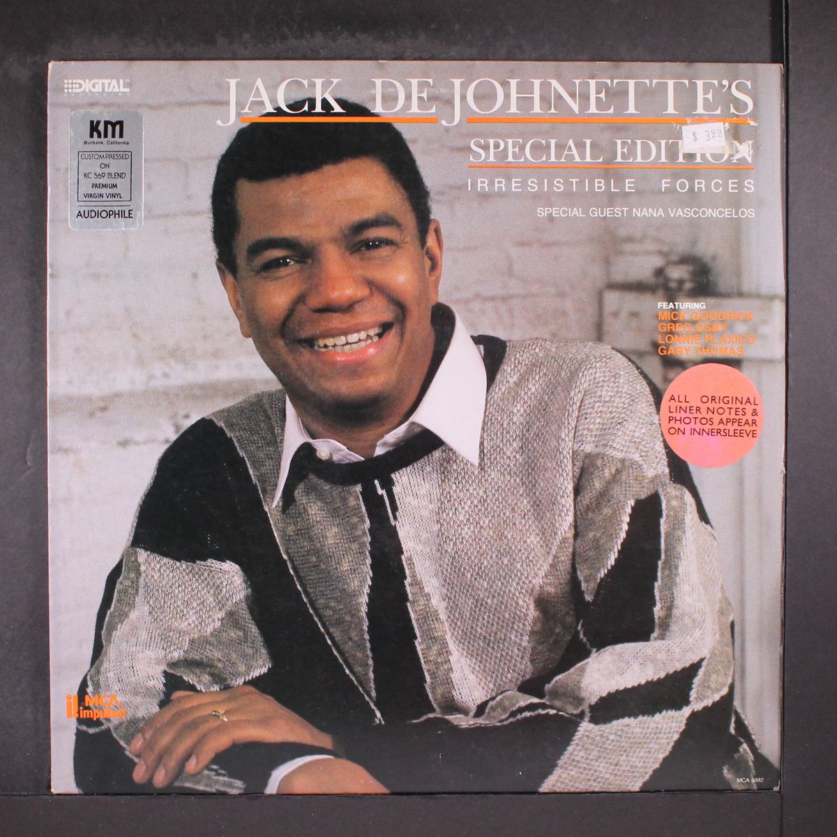 irresistible forces by JACK DE JOHNETTE