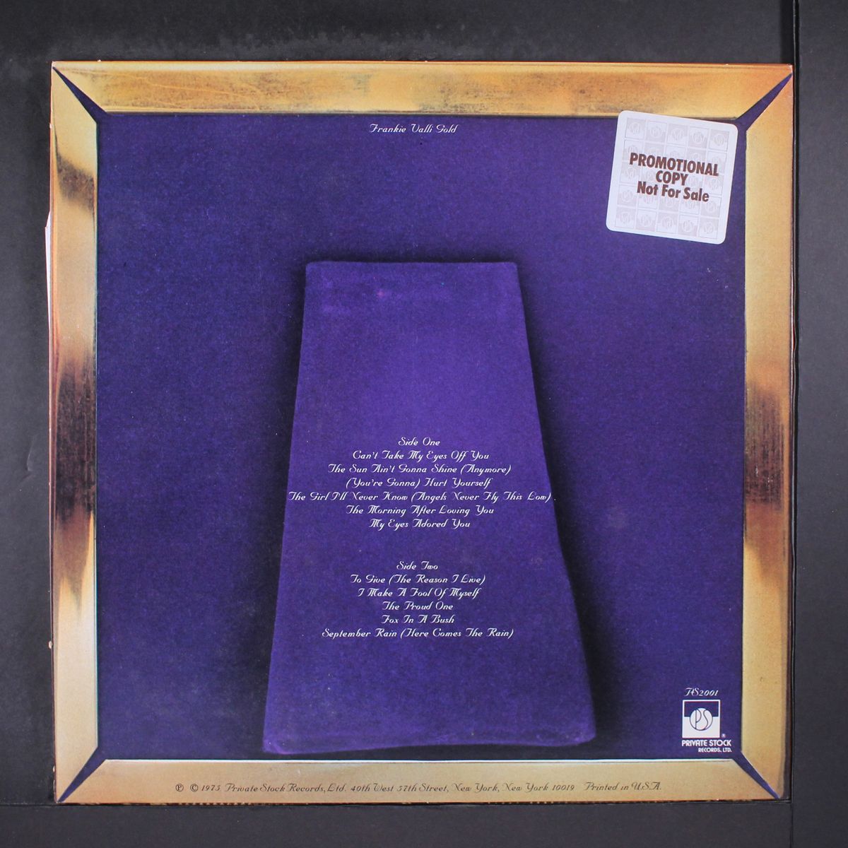 gold by FRANKIE VALLI