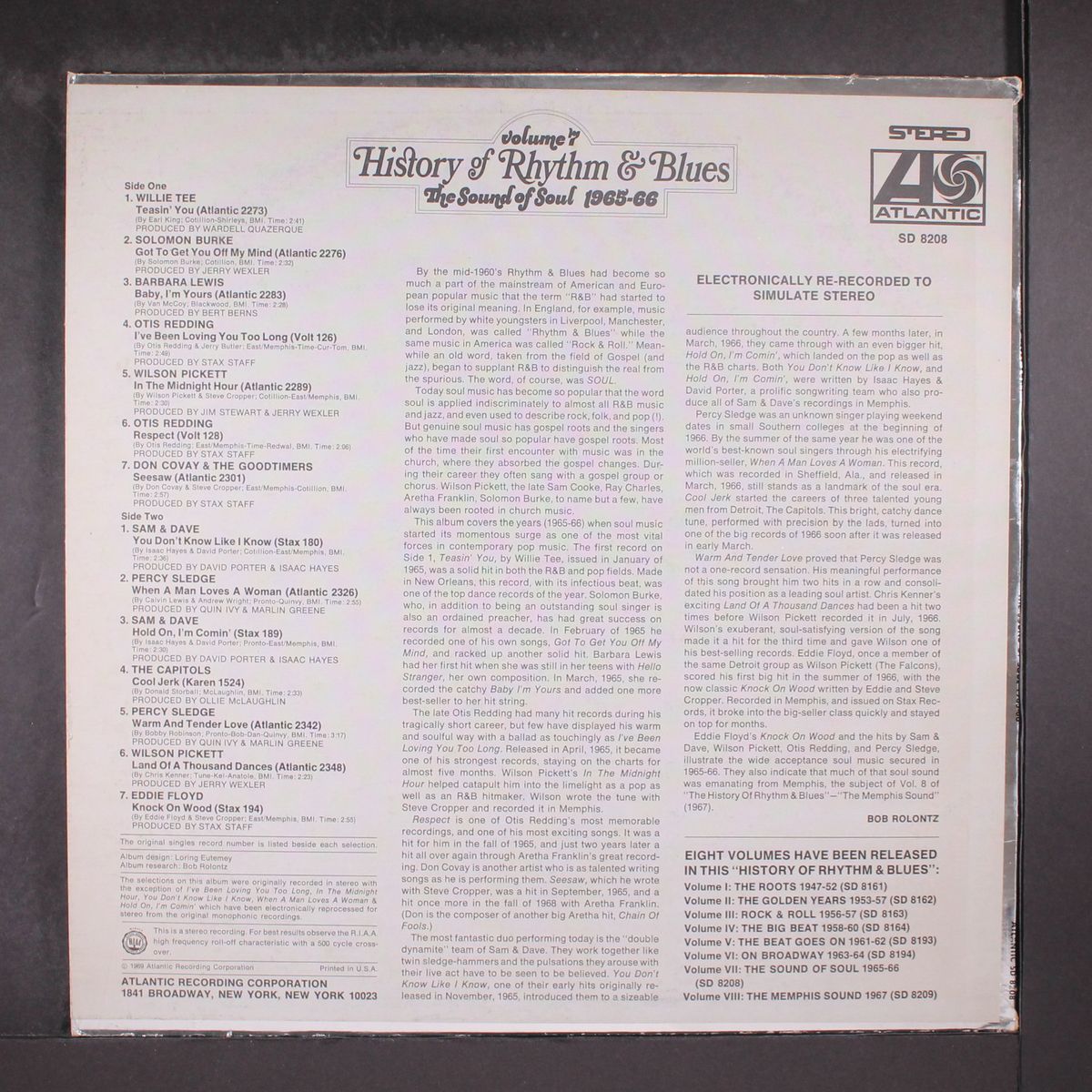 history of rhythm & blues, vol. 7: the sound of soul 1965-66 by VARIOUS