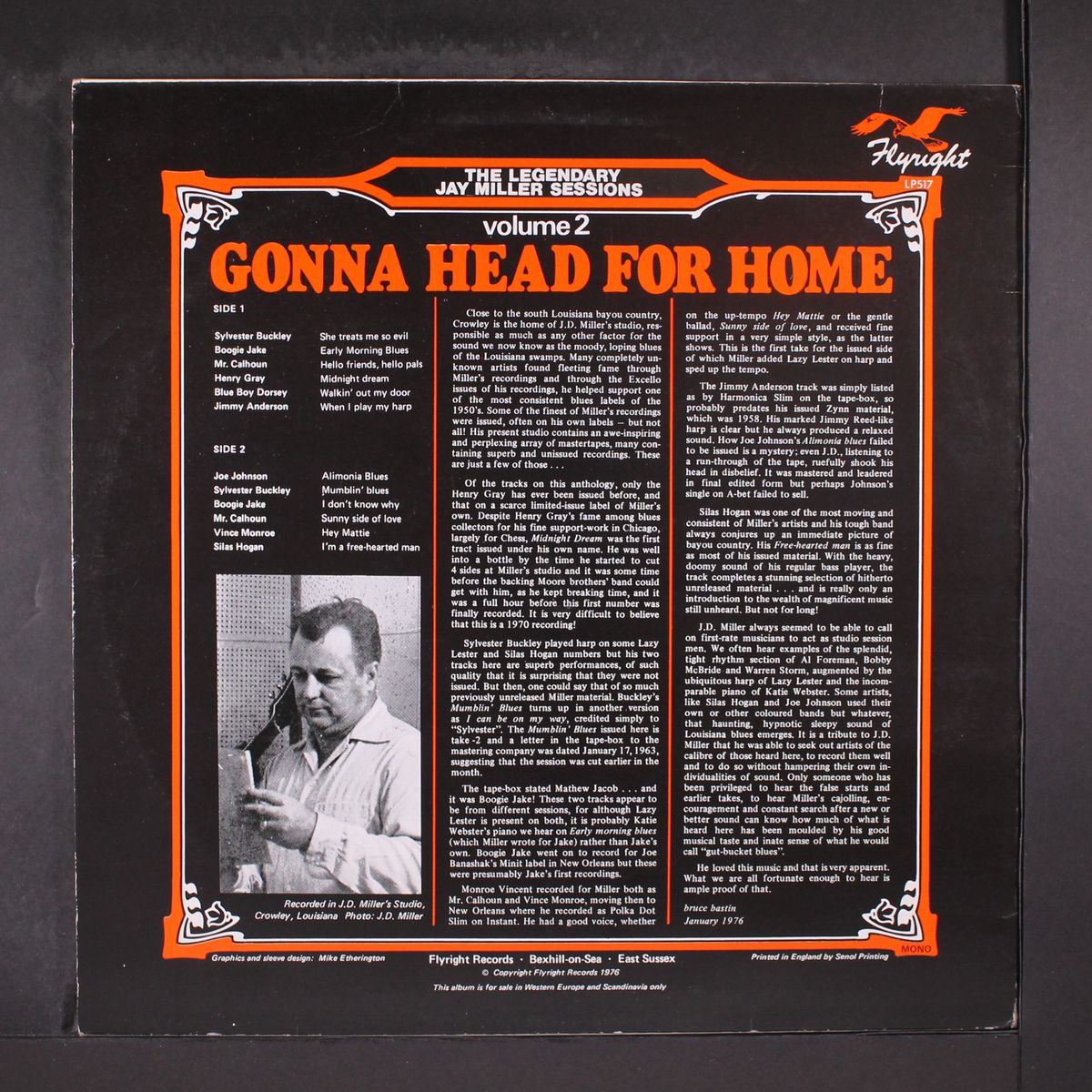 the legendary jay miller sessions, vol. 2; gonna head for home by VARIOUS