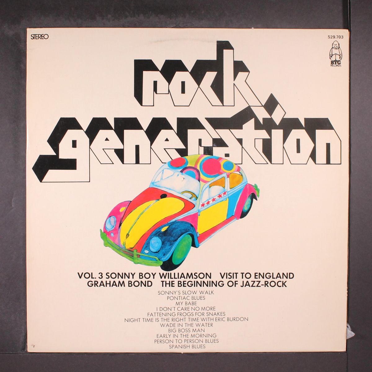 rock generation, vol. 3 by SONNY BOY WILLIAMSON / GRAHAM BOND ORGANISATION