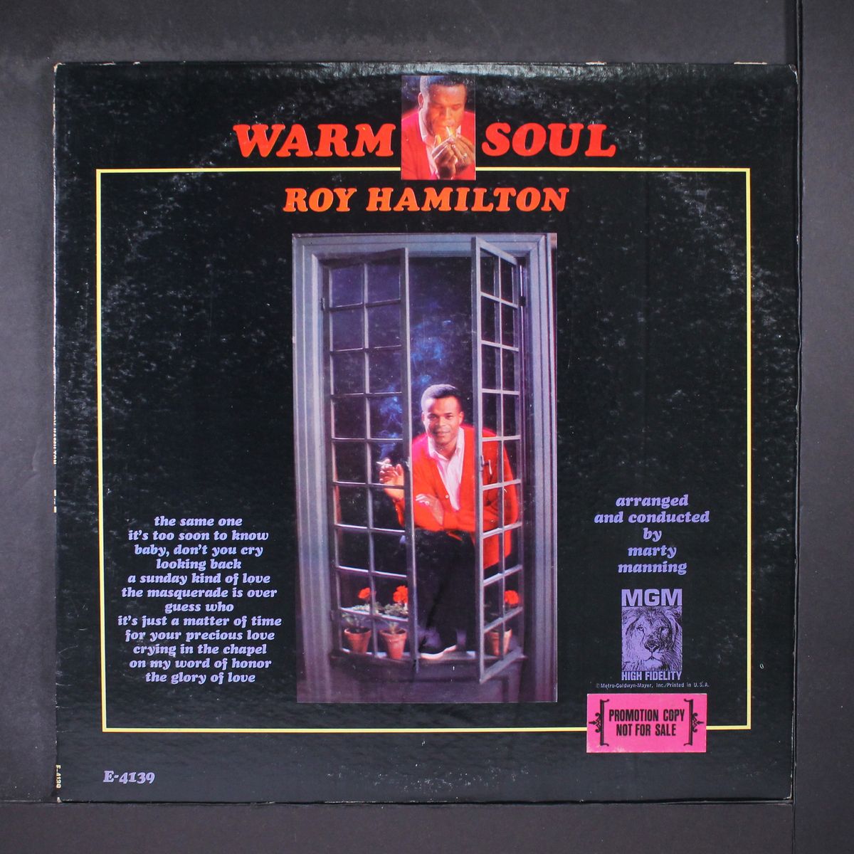warm soul by ROY HAMILTON