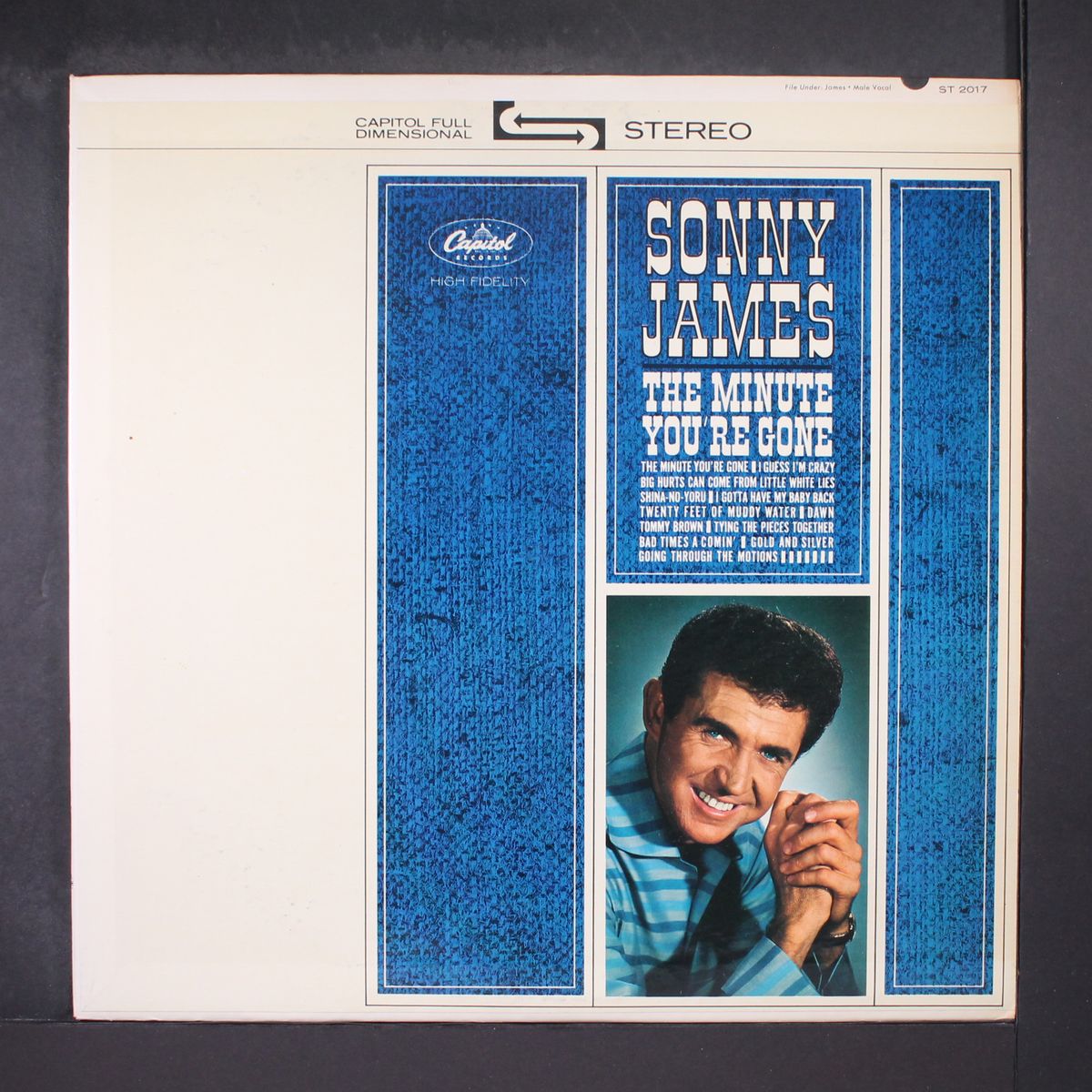the minute you're gone by SONNY JAMES