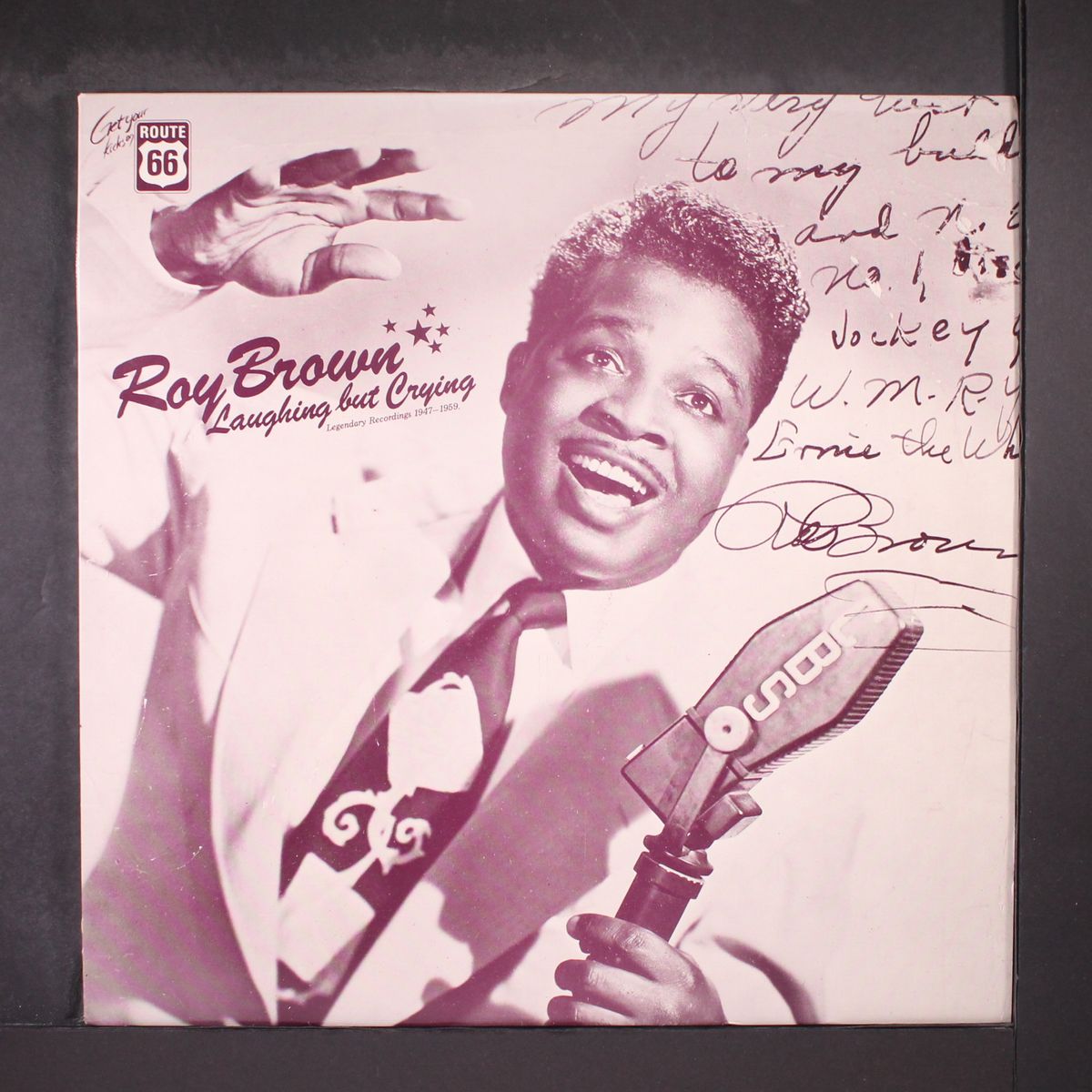 laughing but crying by ROY BROWN