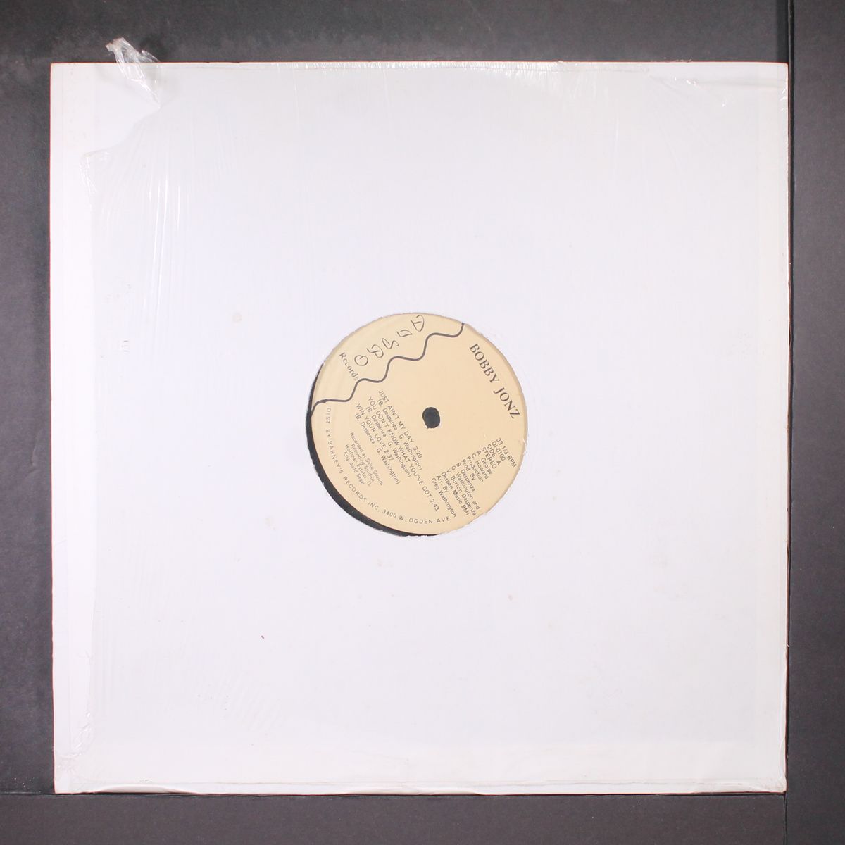 can't get over / just ain't my day by JIMMY BURNS / BOBBY JONZ