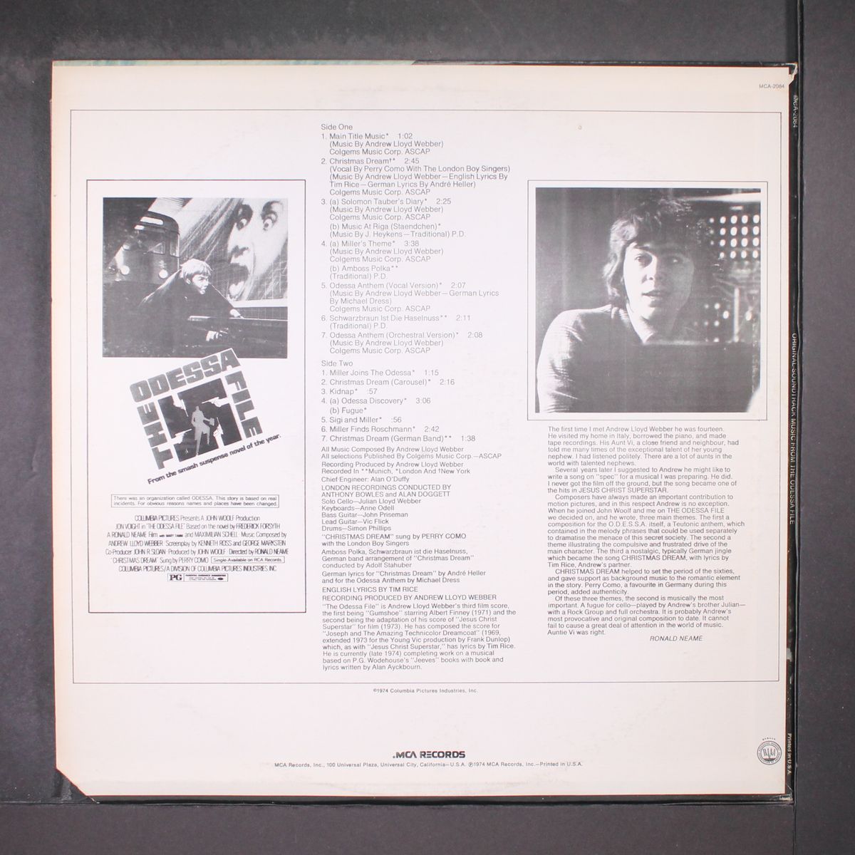 the odessa file by SOUNDTRACK