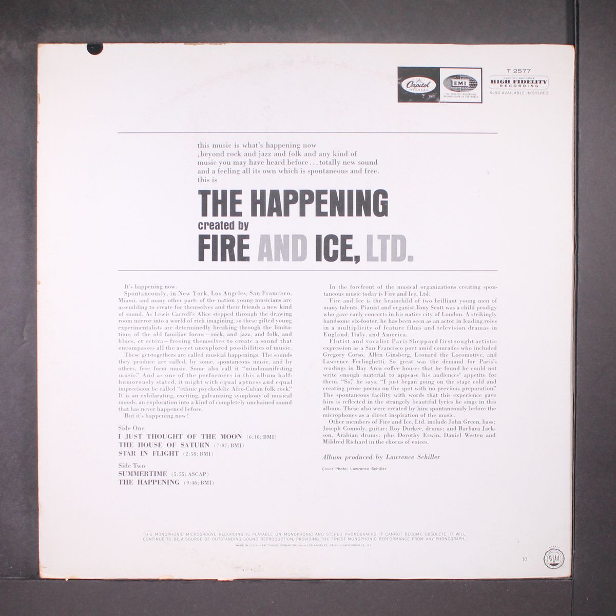the happening by FIRE & ICE, LTD.