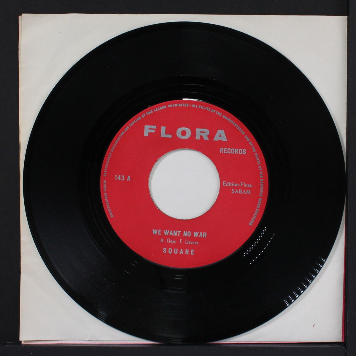 hurrah and hurrah / we want no war by SQUARE