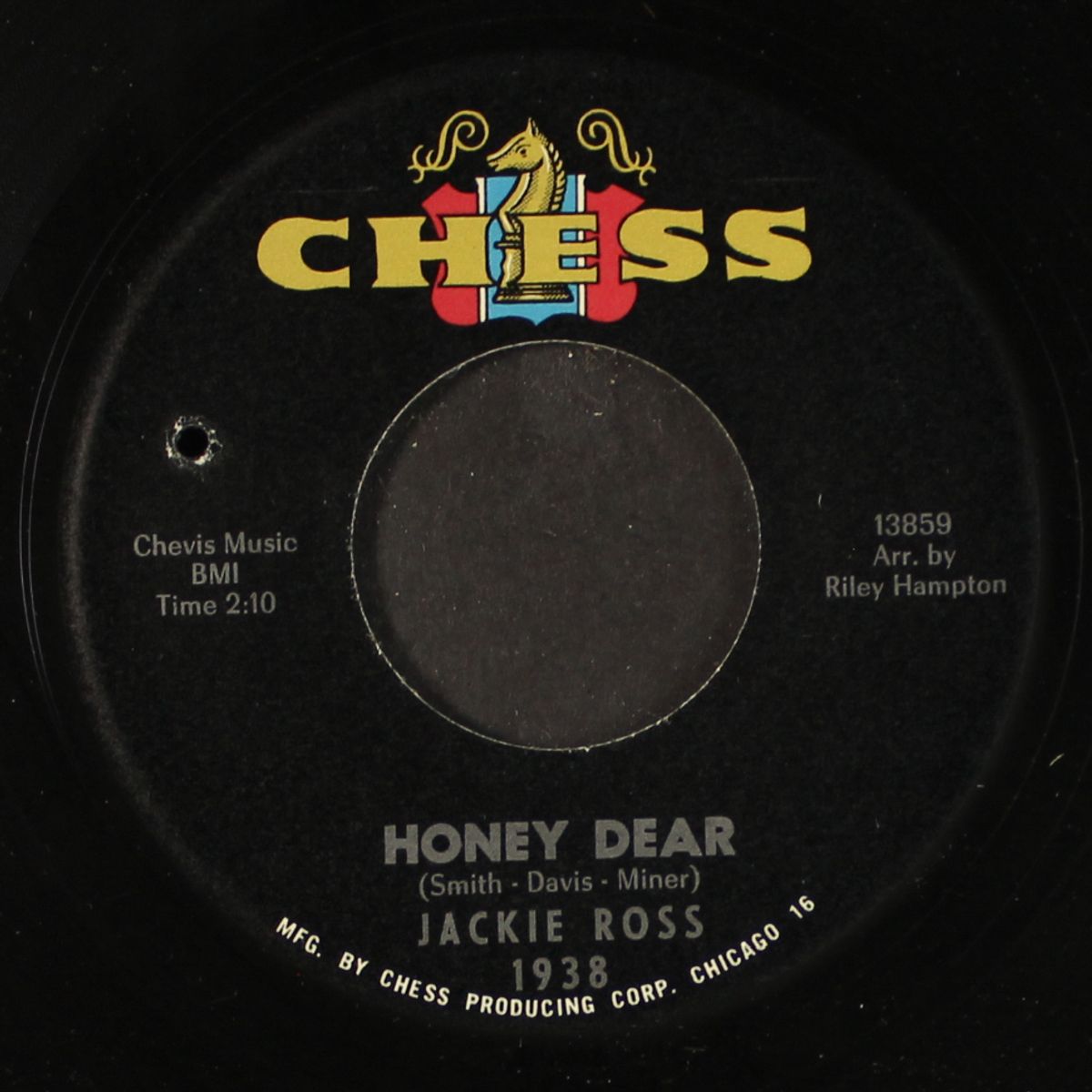 take me for a little while / honey dear by JACKIE ROSS