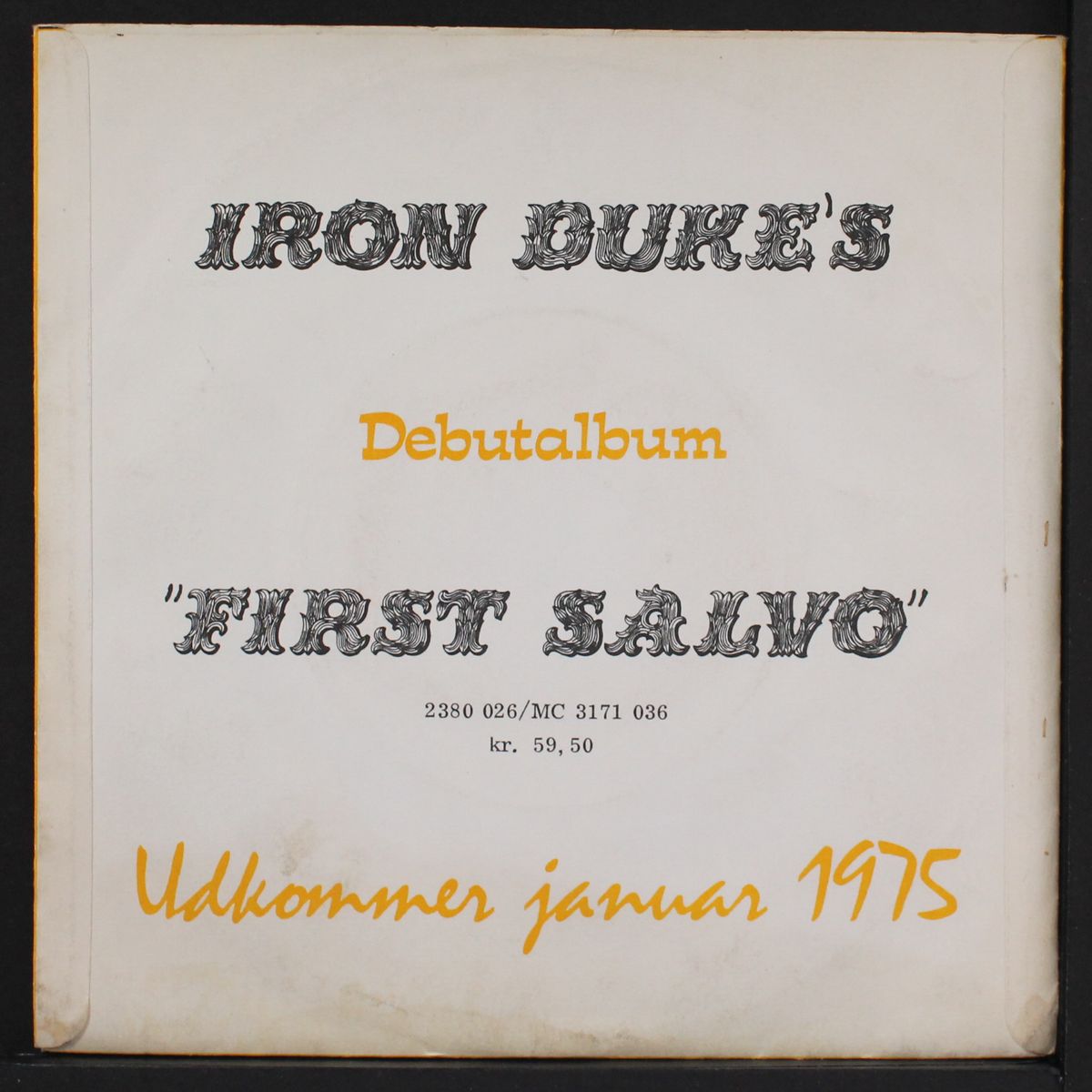 happy band / see the conqu'ring hero comes by IRON DUKE