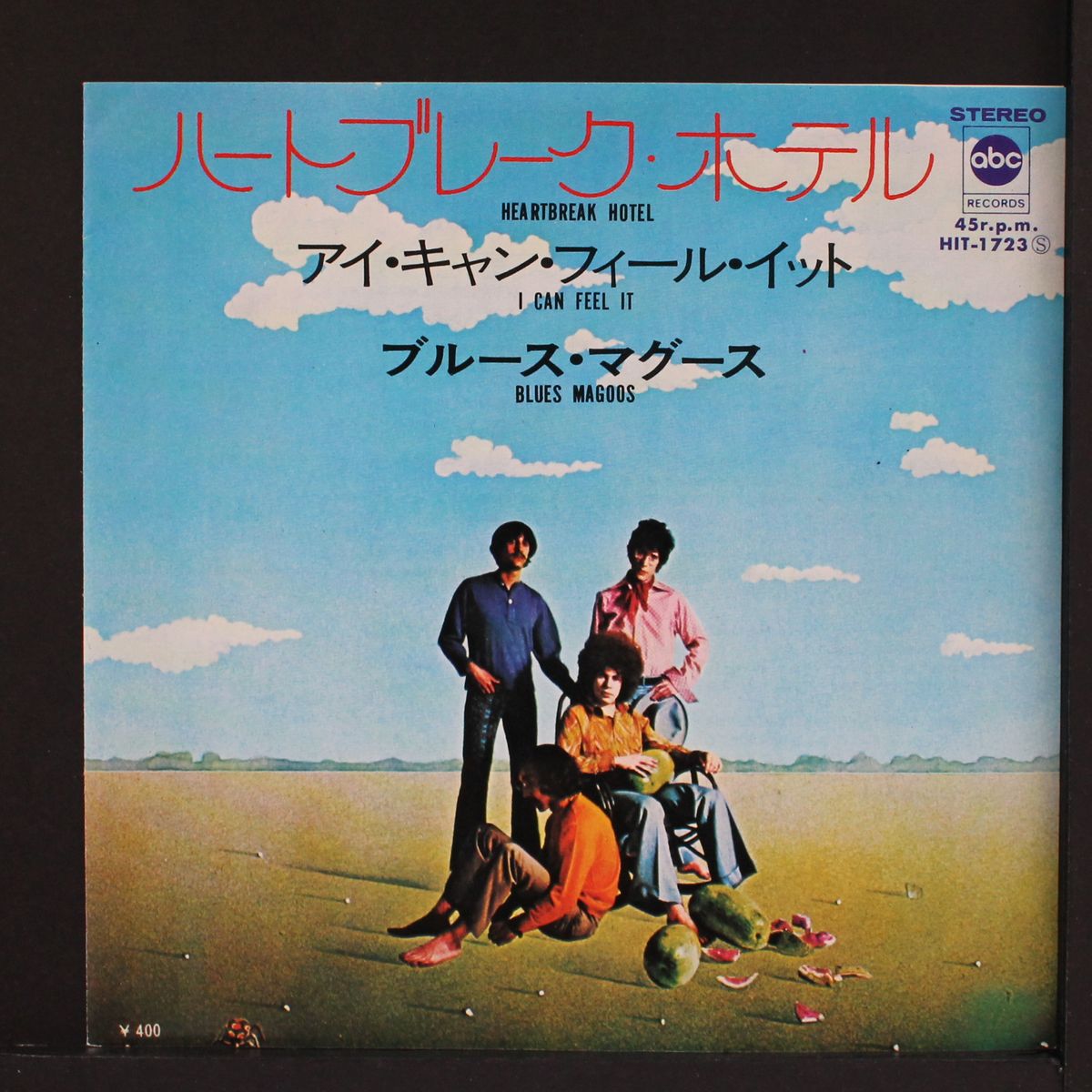 heartbreak hotel / i can feel it by BLUES MAGOOS