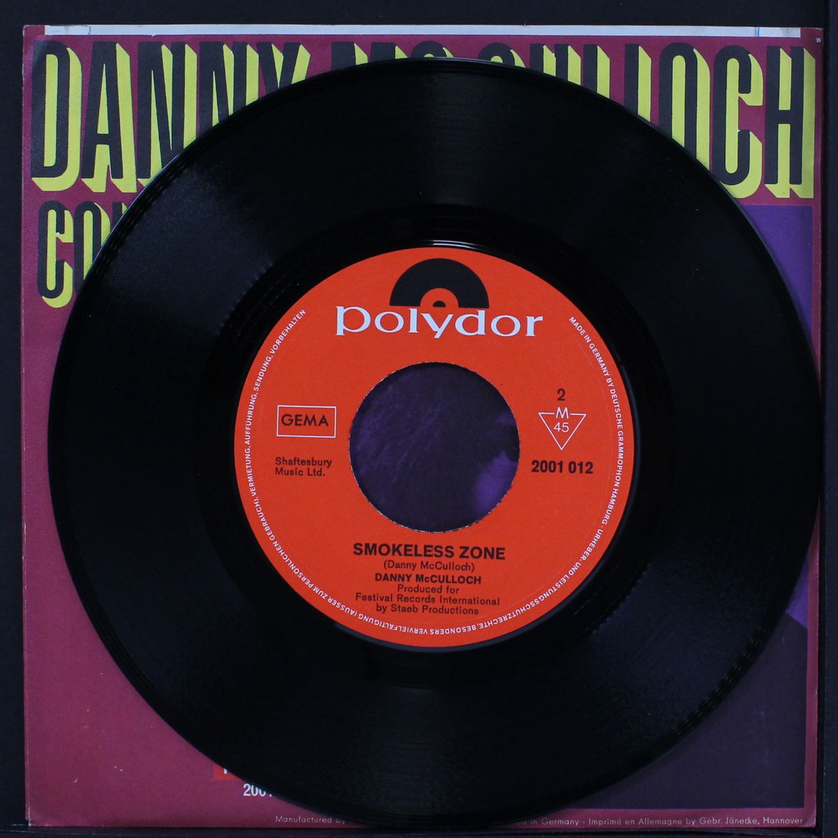 colour of the sunset / smokeless zone by DANNY MCCULLOCH