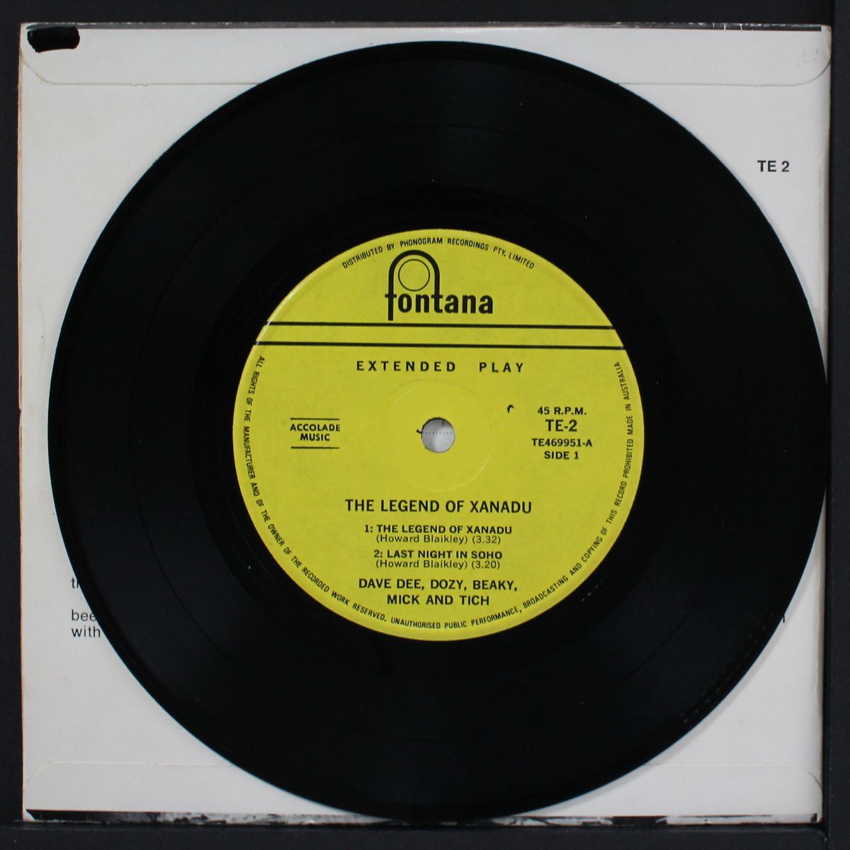 xanadu by DAVE DEE, DOZY, BEAKY, MICK & TICH
