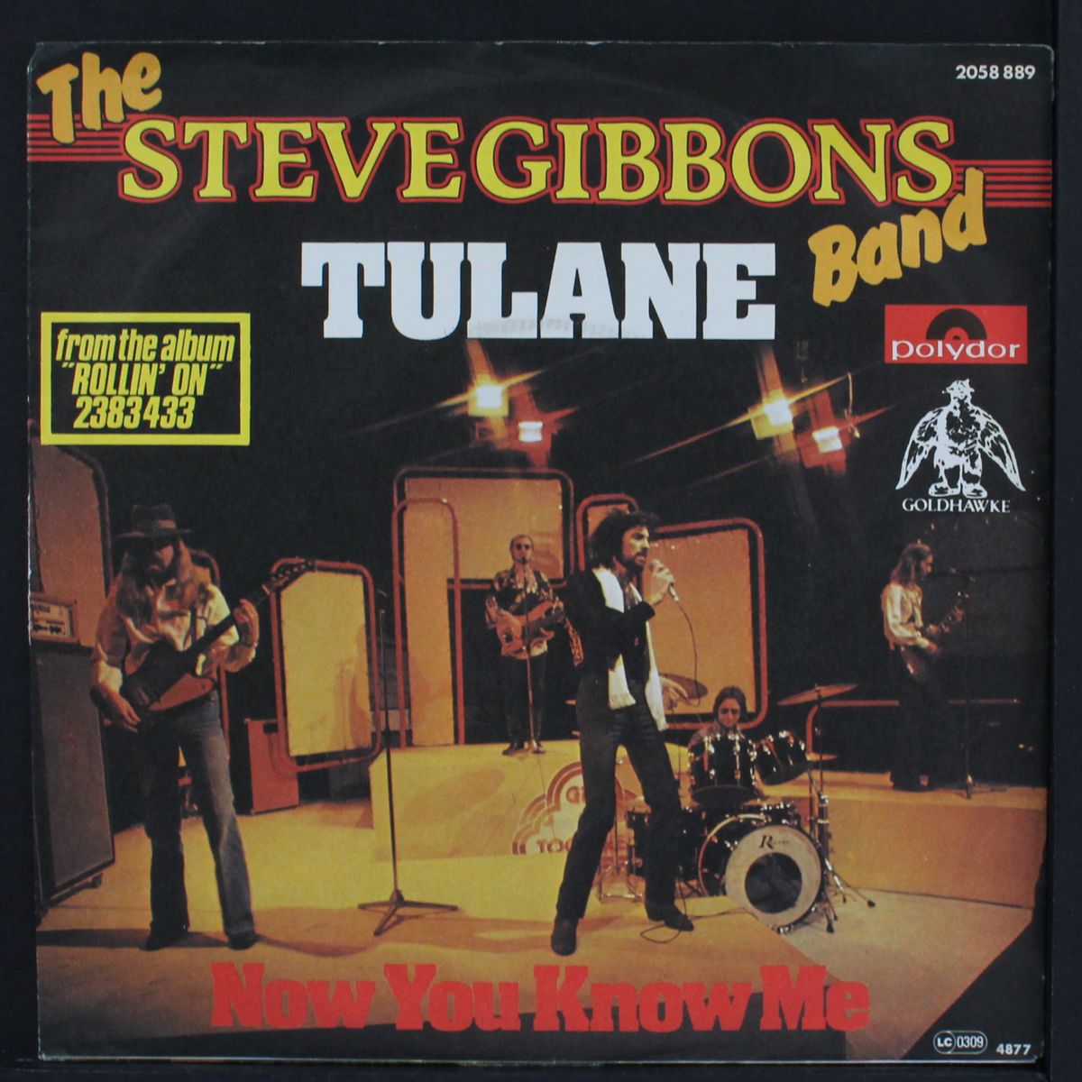 tulane / now you know me by STEVE GIBBONS BAND