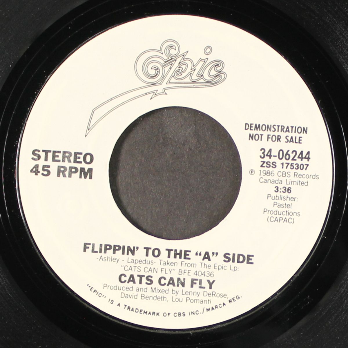 flippin' to the "a" side by CATS CAN FLY