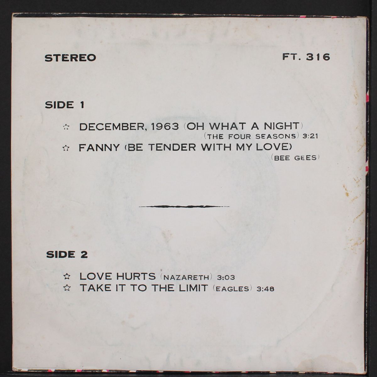 fanny / +3 by BEE GEES & OTHERS