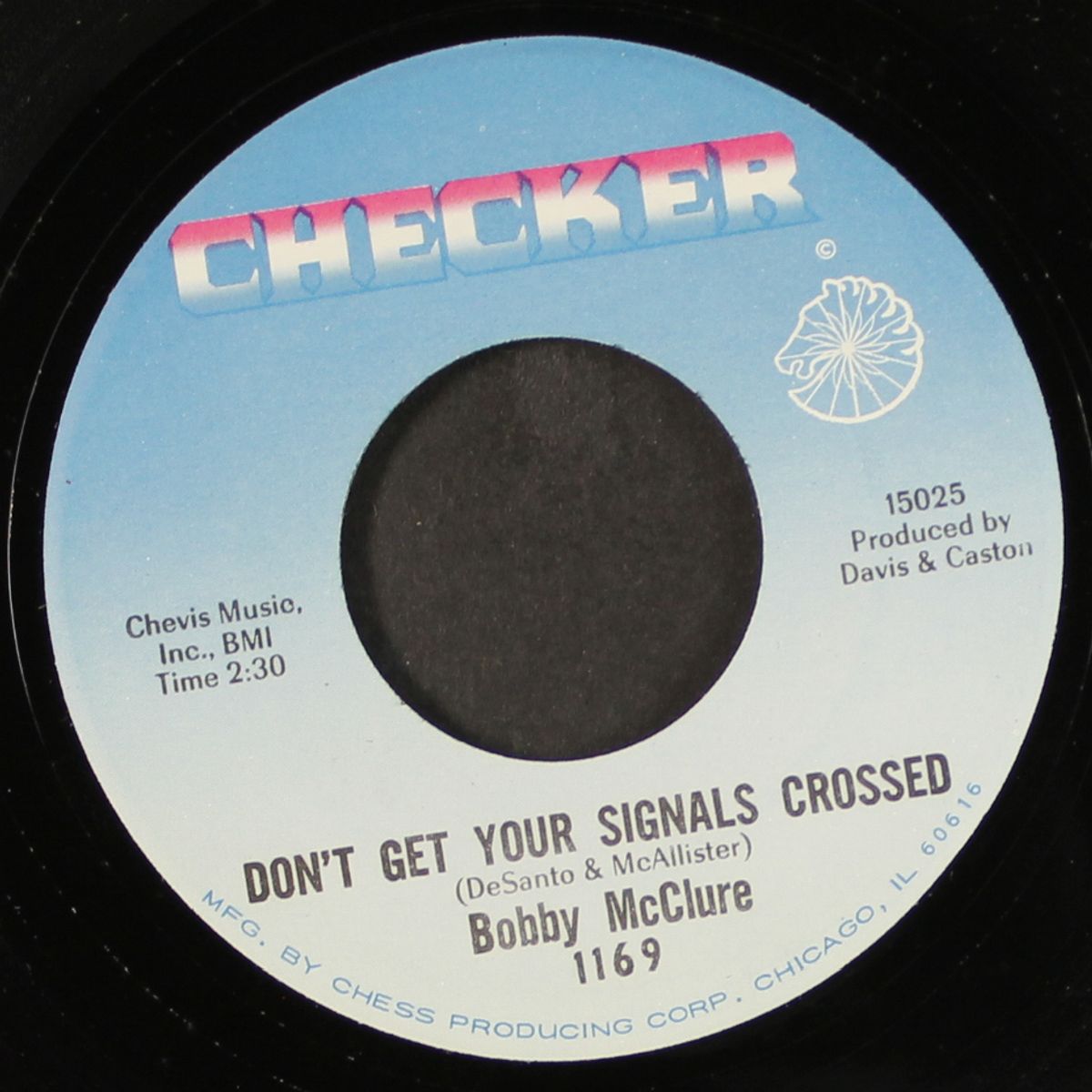 baby, you don't love me / don't get your signals crossed by BOBBY MCCLURE
