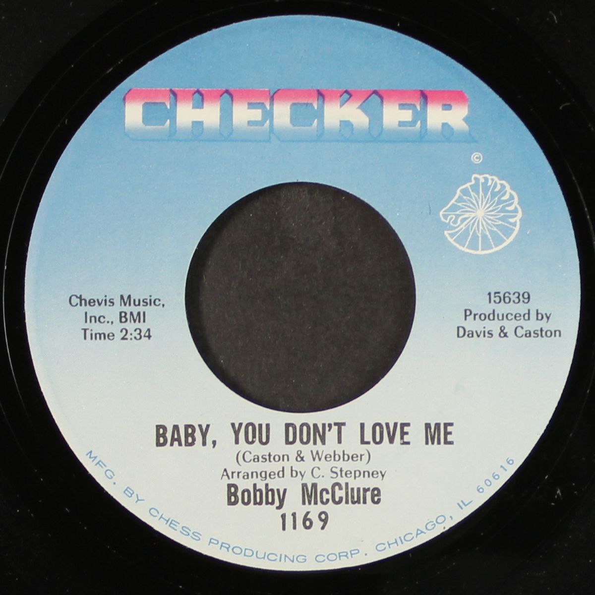 baby, you don't love me / don't get your signals crossed by BOBBY MCCLURE