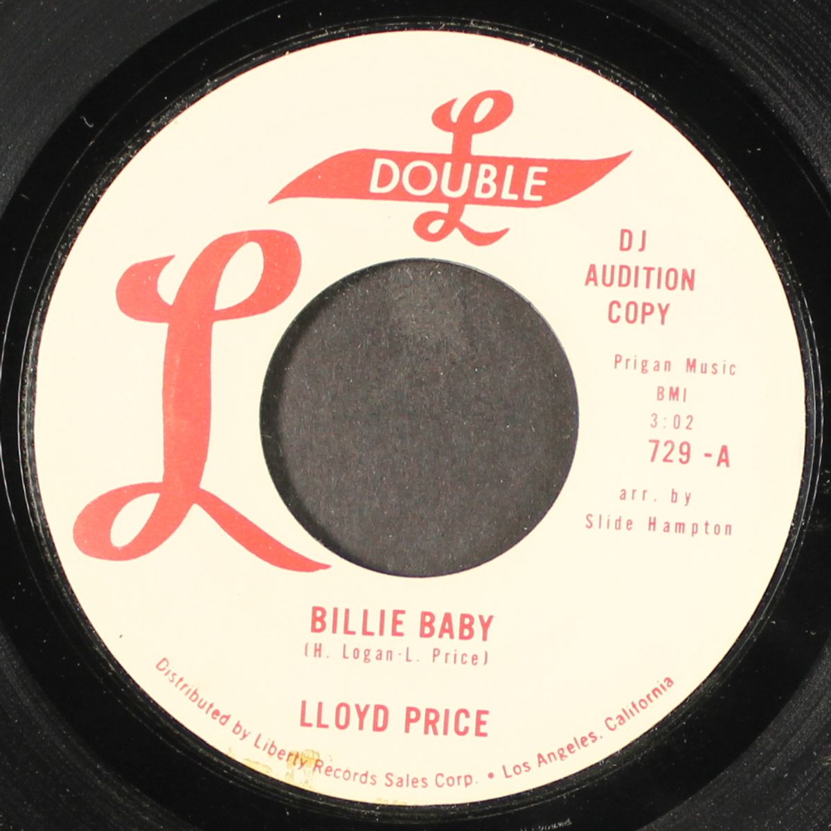 billie baby / try a little bit of tenderness by LLOYD PRICE