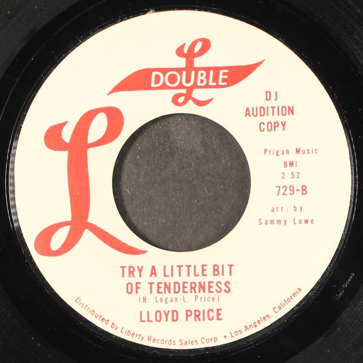 billie baby / try a little bit of tenderness by LLOYD PRICE