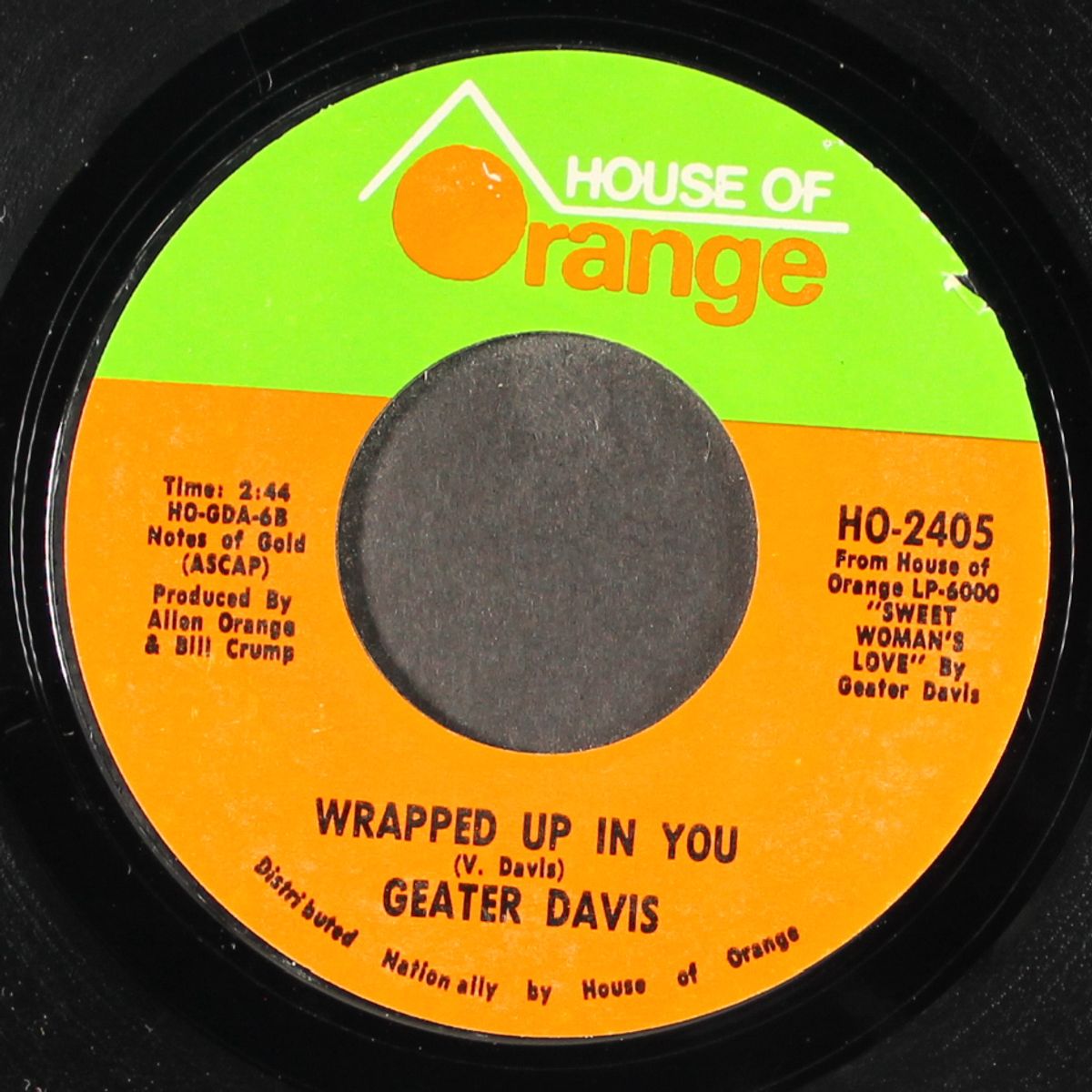 for your precious love / wrapped up in you by GEATER DAVIS