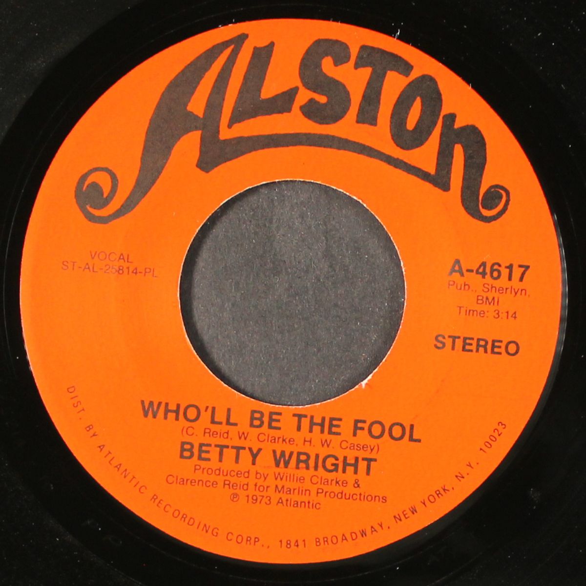 it's hard to stop / who'll be the fool by BETTY WRIGHT