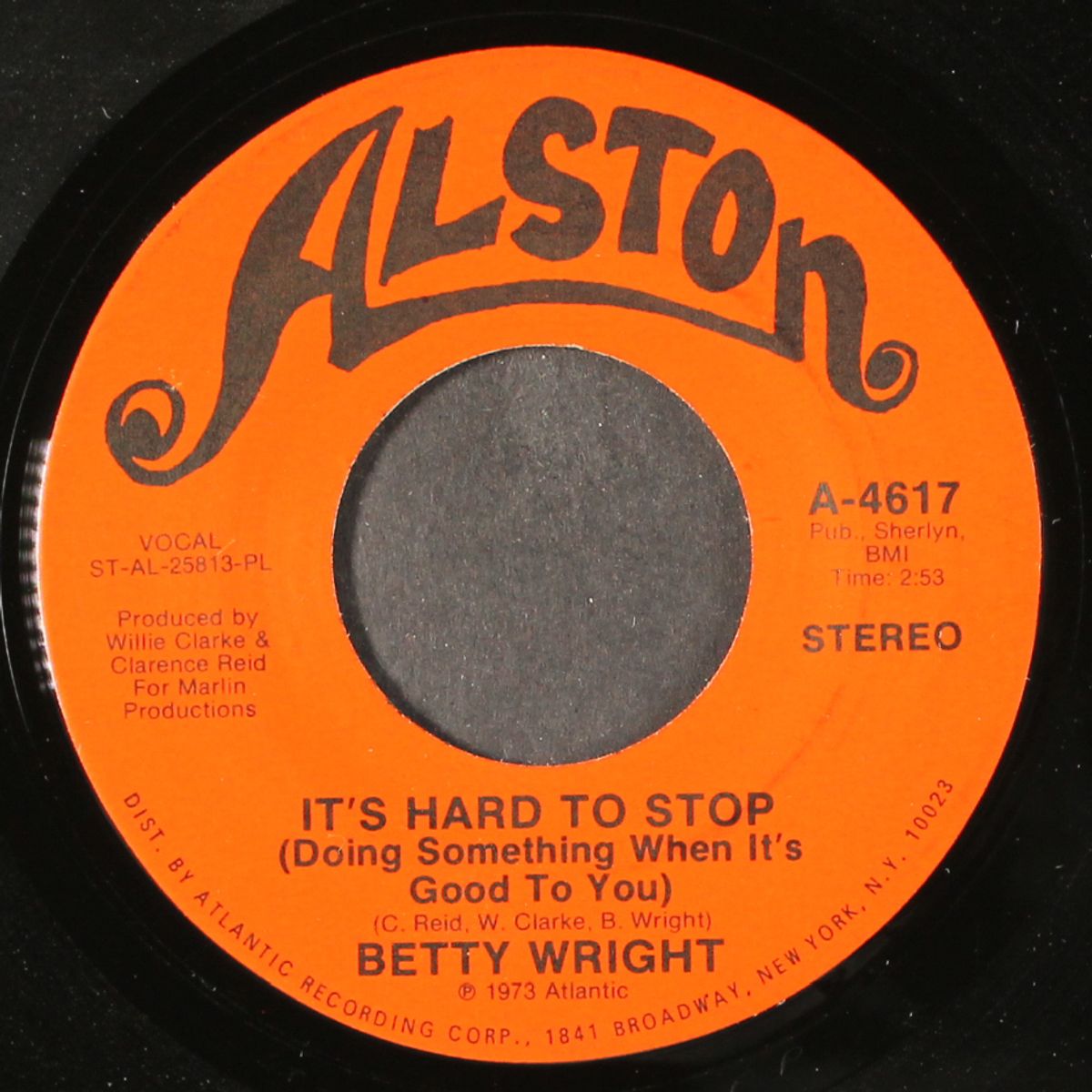 it's hard to stop / who'll be the fool by BETTY WRIGHT