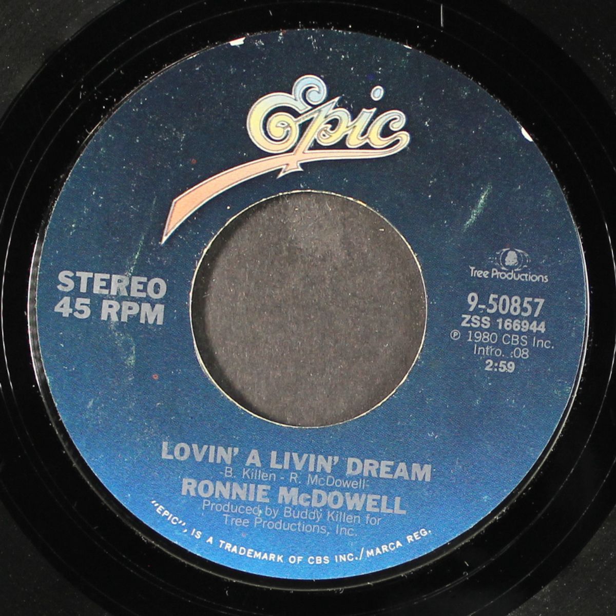 lovin' a livin' dream / when the right time comes by RONNIE MCDOWELL