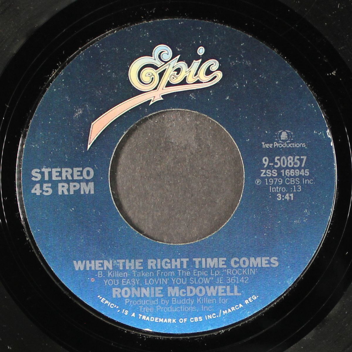 lovin' a livin' dream / when the right time comes by RONNIE MCDOWELL