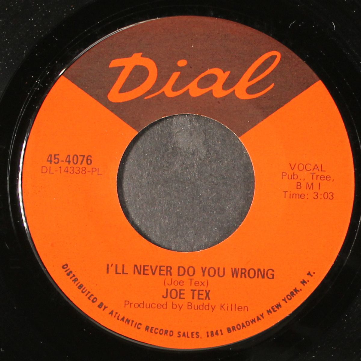 wooden spoon / i'll never do you wrong by JOE TEX