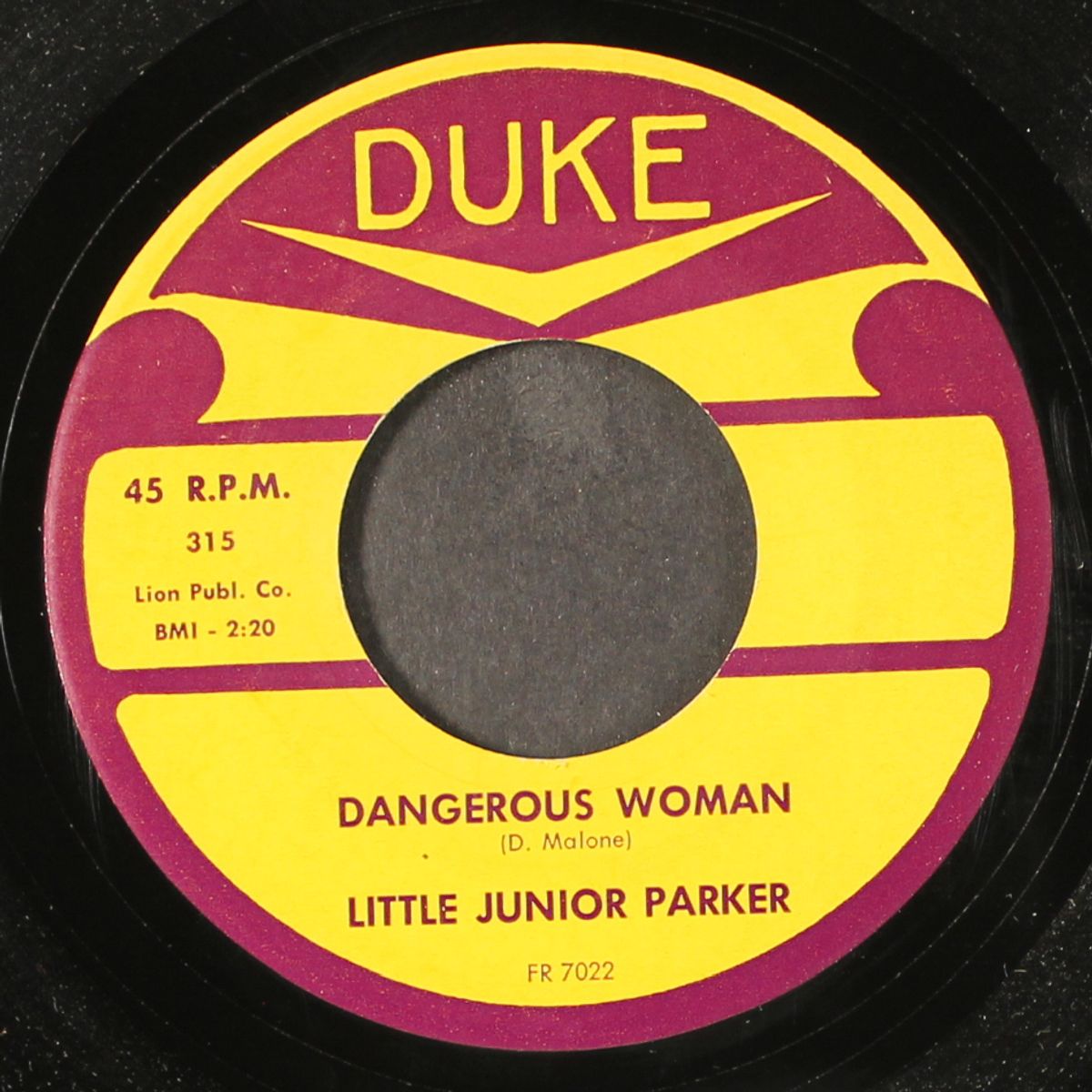 dangerous woman / belinda marie by JUNIOR PARKER