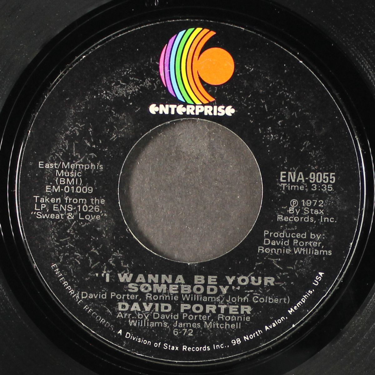 when the chips are down / i wanna be your somebody by DAVID PORTER