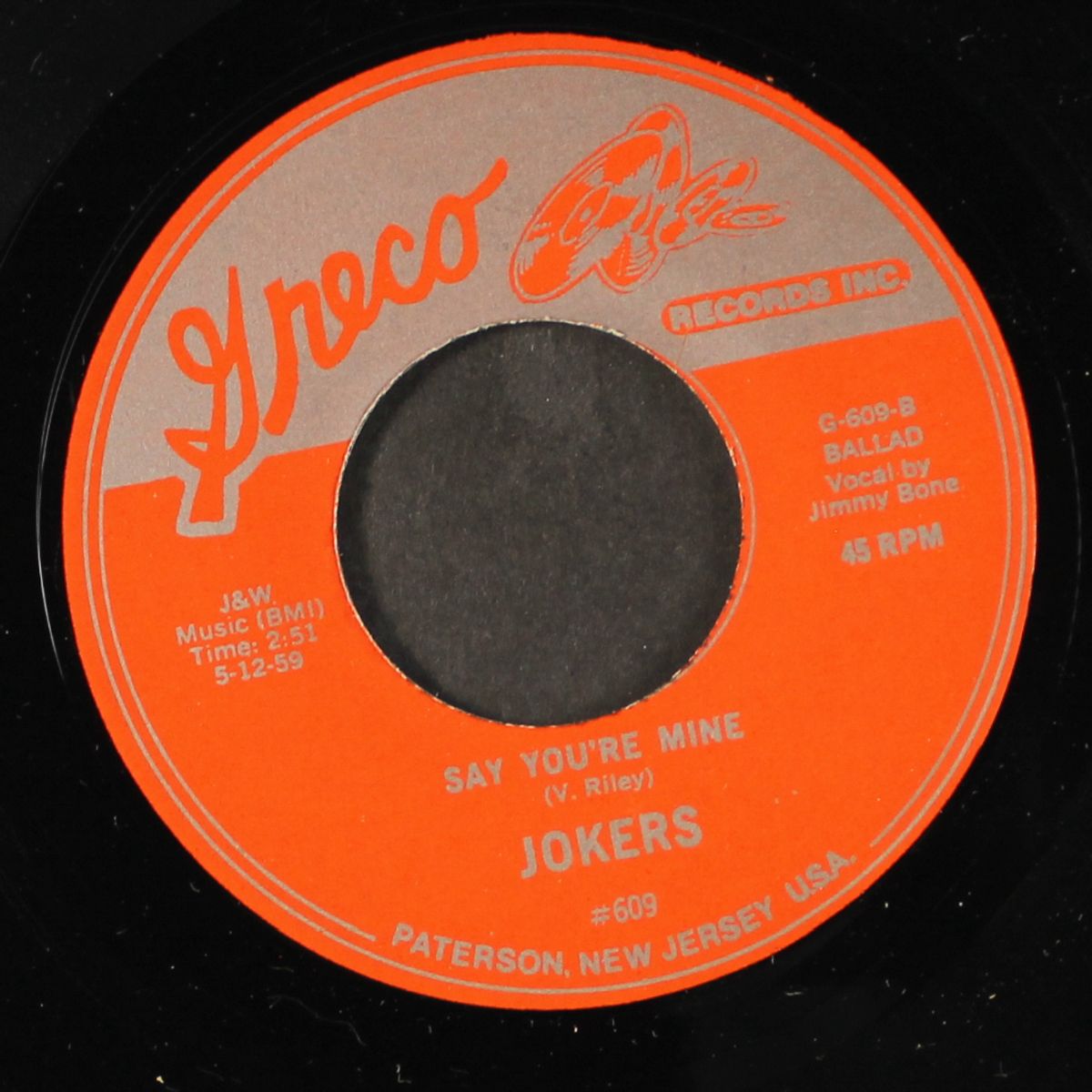 little mama / say you're mine by JOKERS