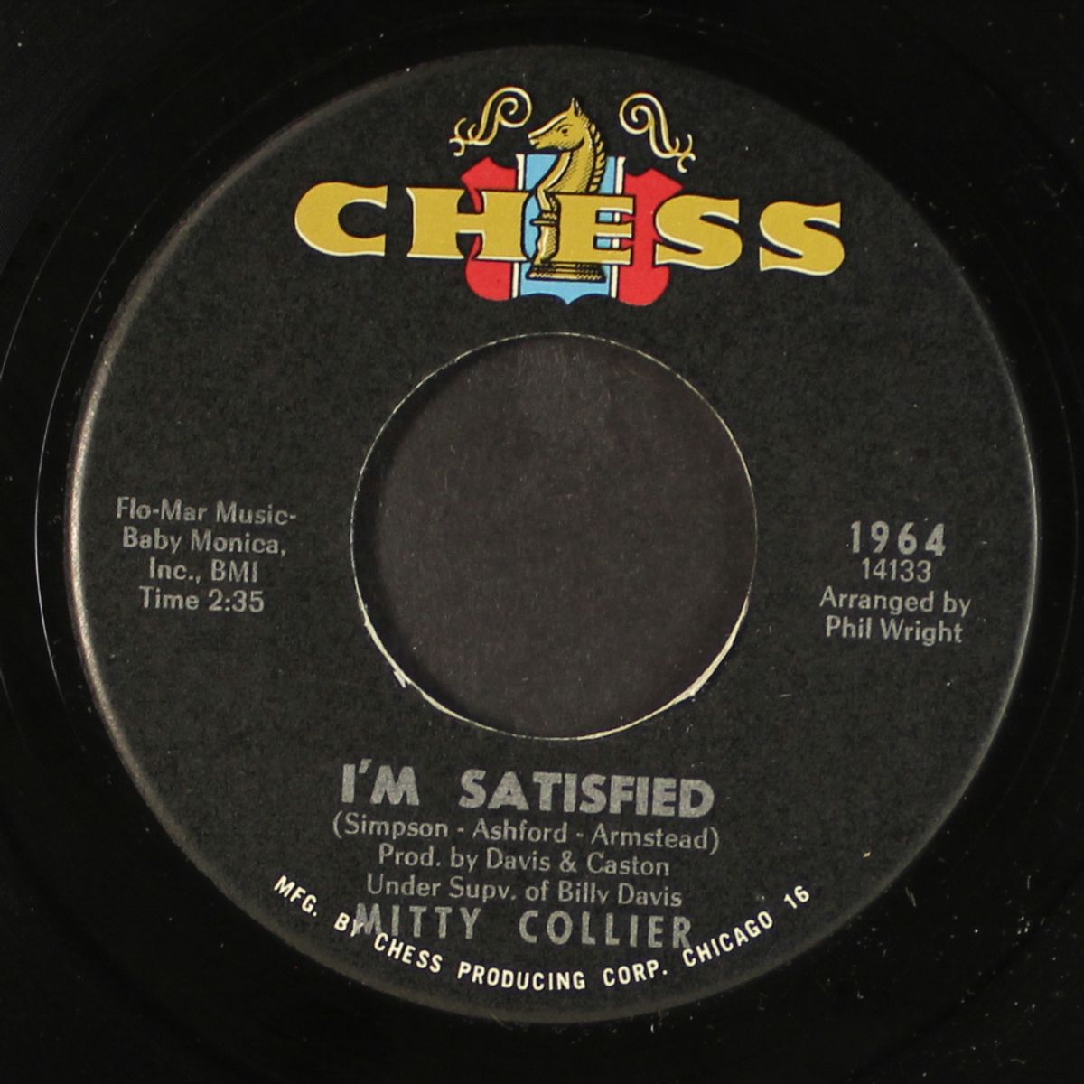 my party / i'm satisfied by MITTY COLLIER