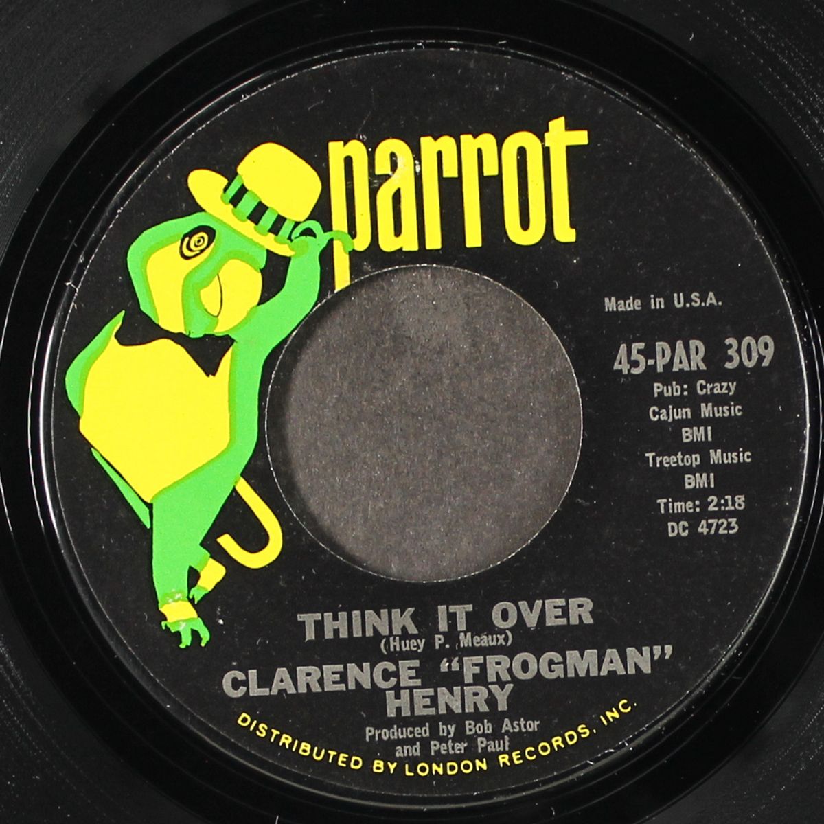 think it over / cajun honey by CLARENCE HENRY