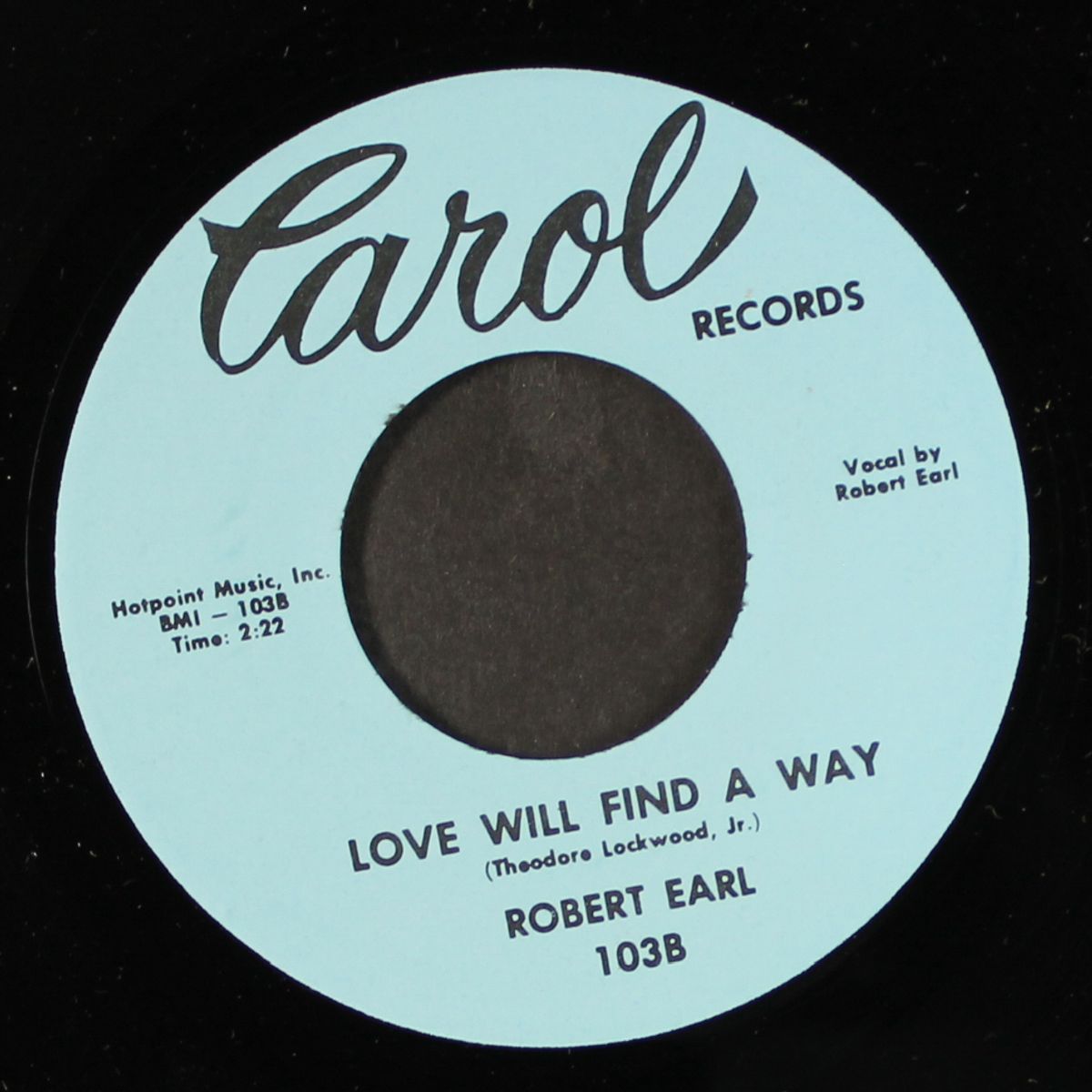 say you'll be mine / love will find a way by ROBERT EARL