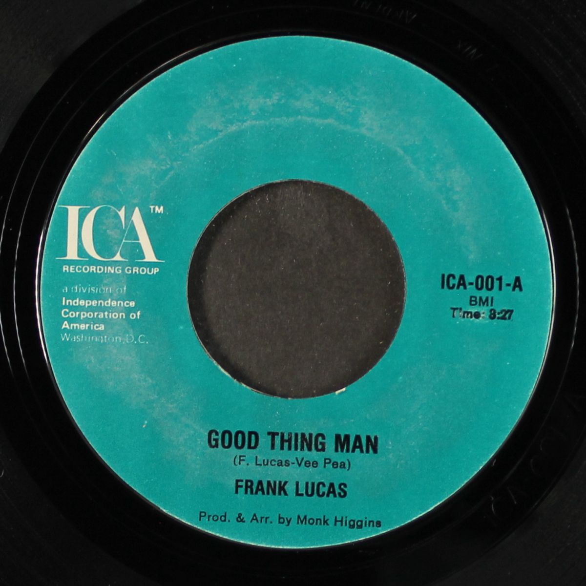 good thing man / i want my mule back by FRANK LUCAS