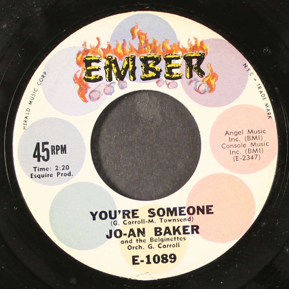 you're someone / think about the possibilities by JO-AN BAKER & BELGINETTES