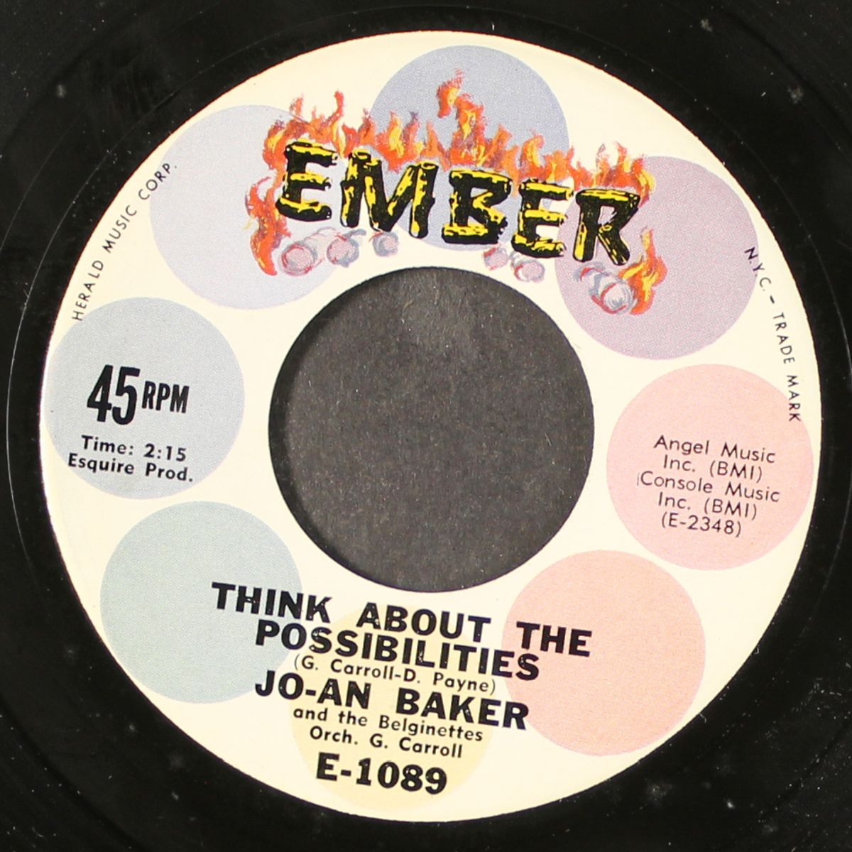 you're someone / think about the possibilities by JO-AN BAKER & BELGINETTES