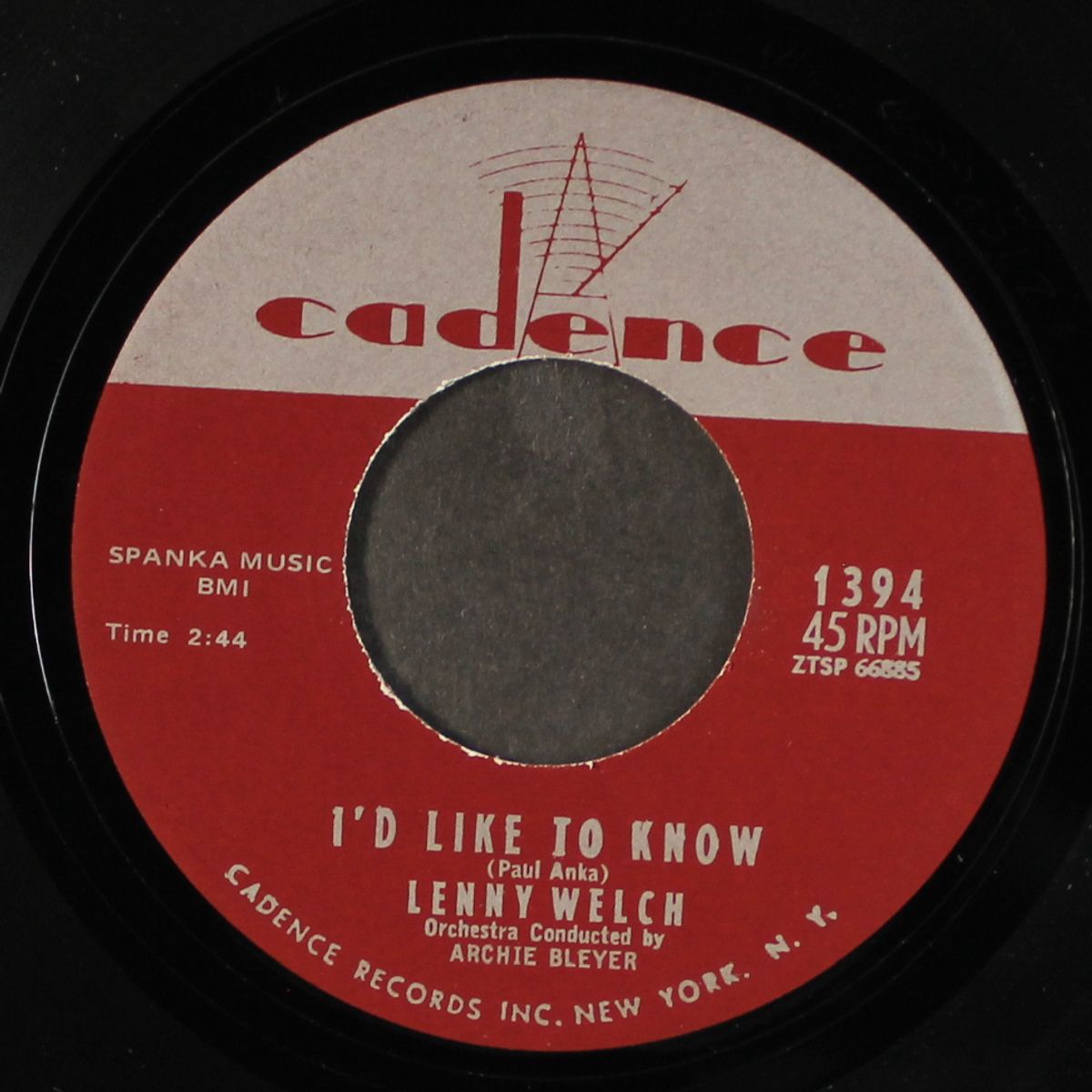 darlin' / i'd like to know by LENNY WELCH