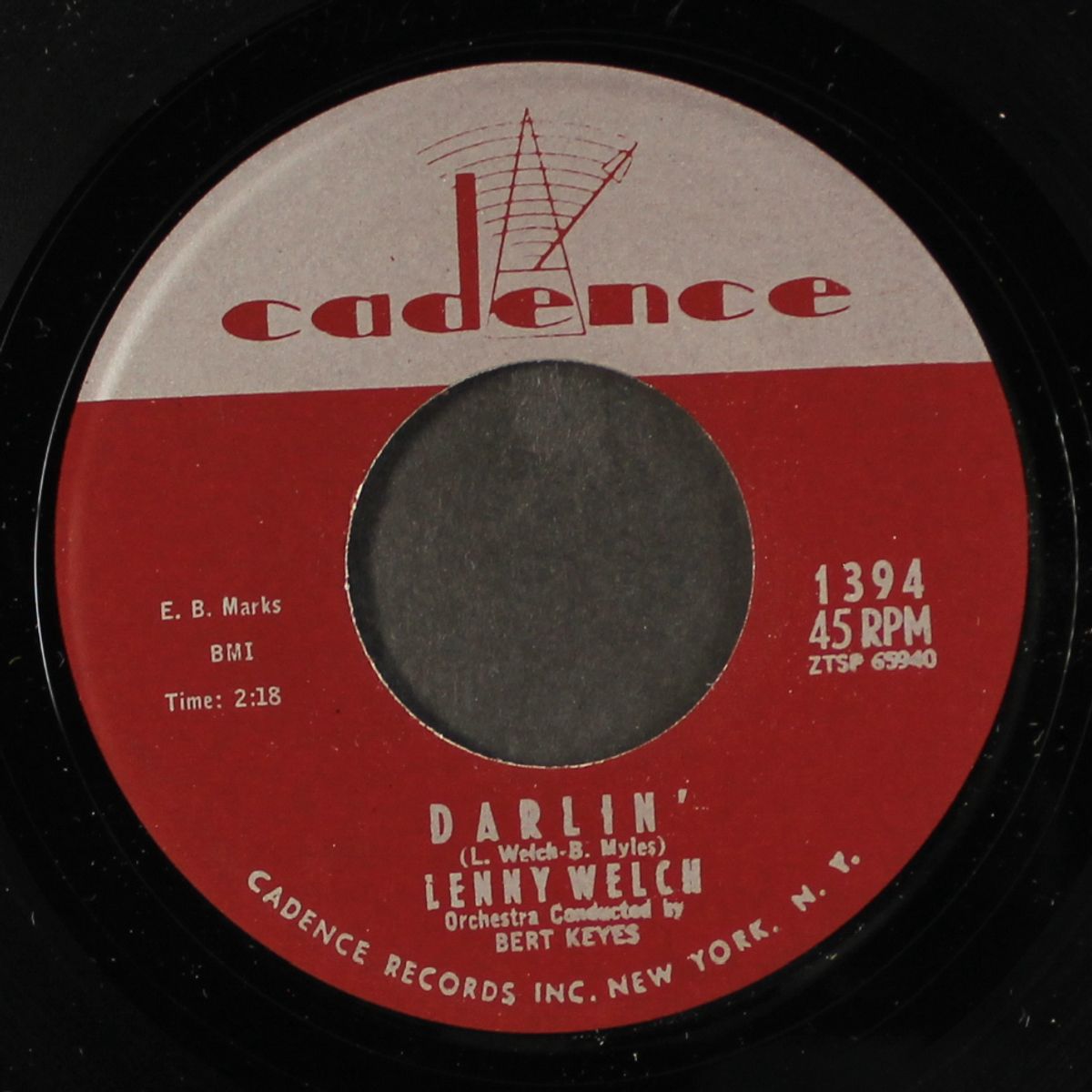 darlin' / i'd like to know by LENNY WELCH