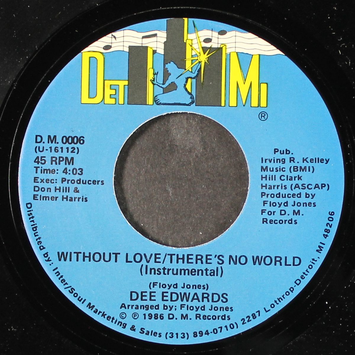 without love / instrumental by DEE EDWARDS