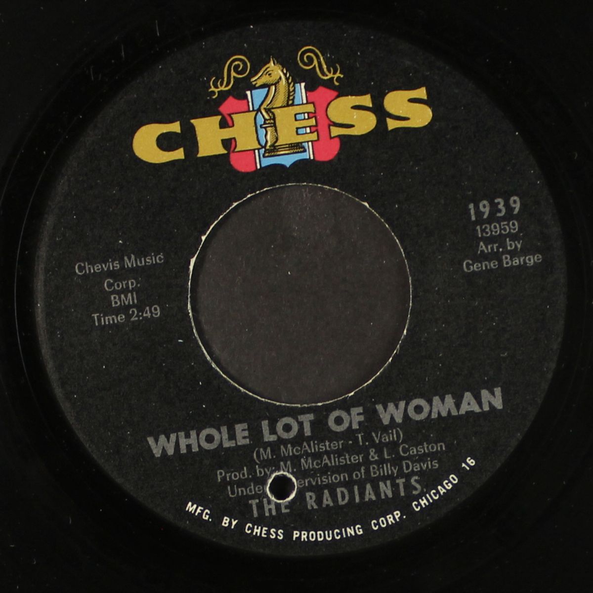 tomorrow / whole lot of woman by RADIANTS