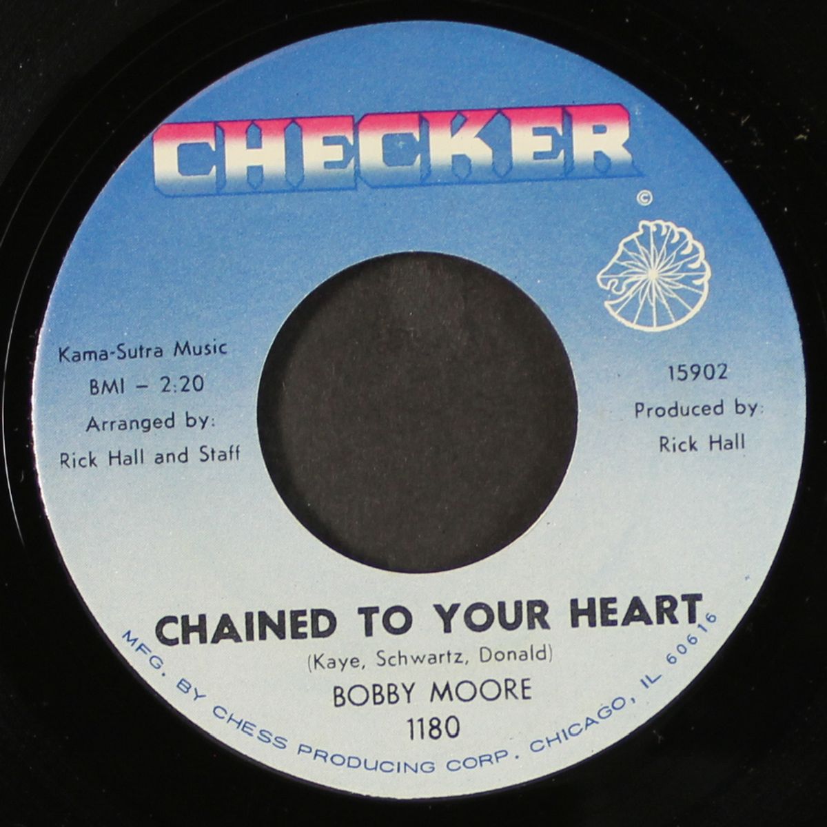 reaching out / chained to your heart by BOBBY MOORE