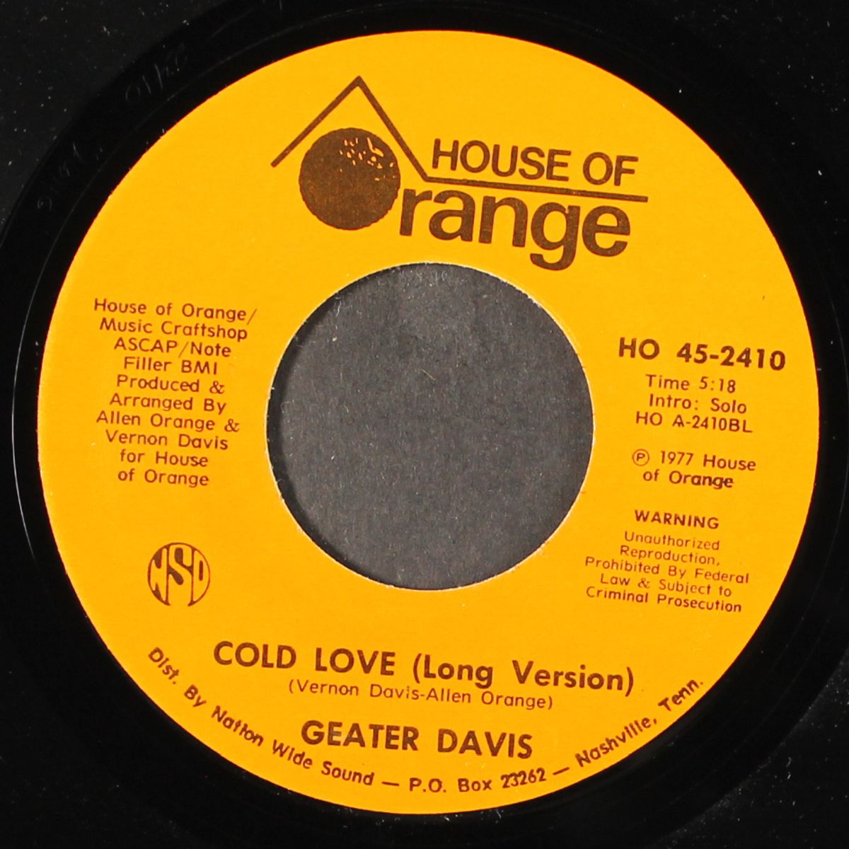 cold love by GEATER DAVIS