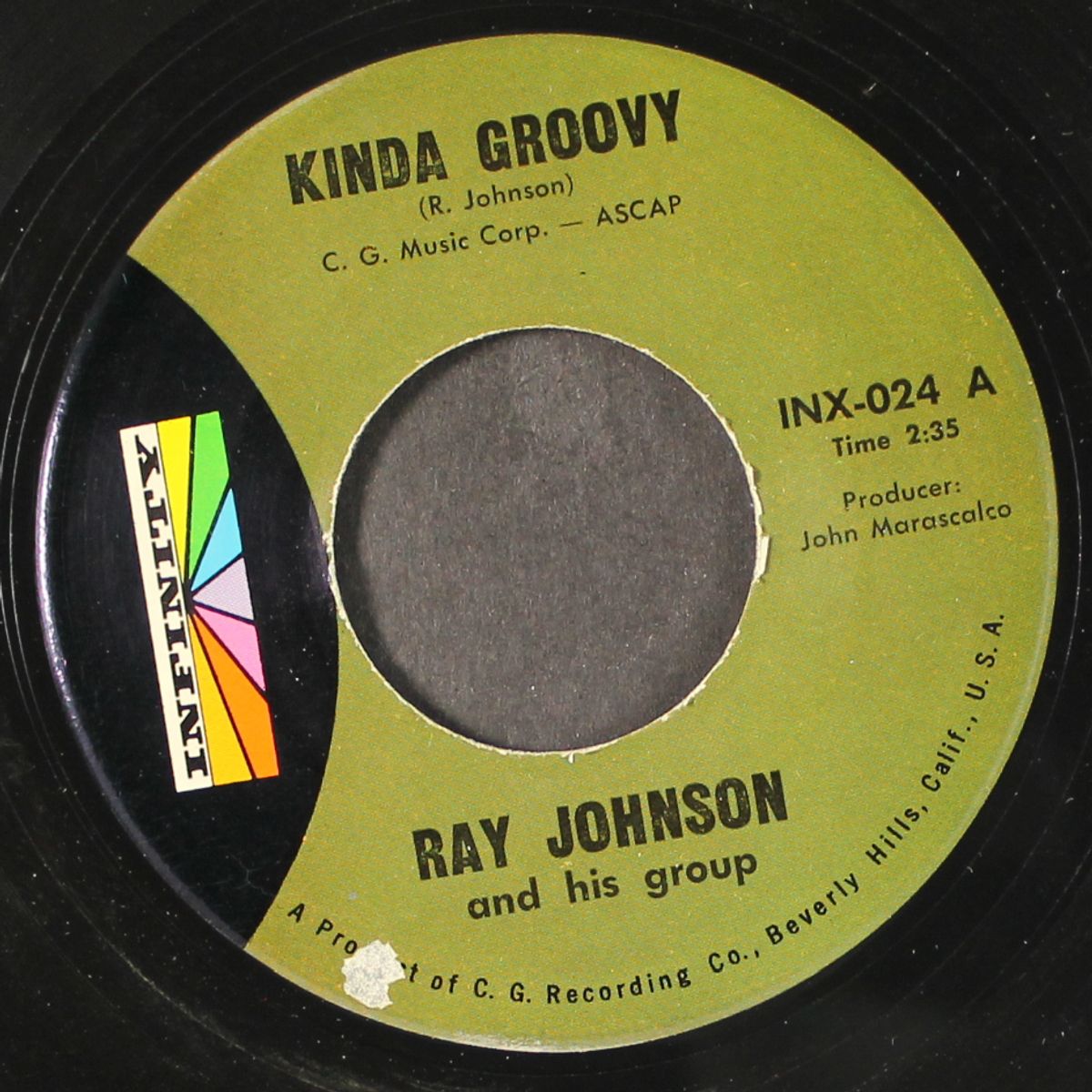 soul city / kinda groovy by RAY JOHNSON