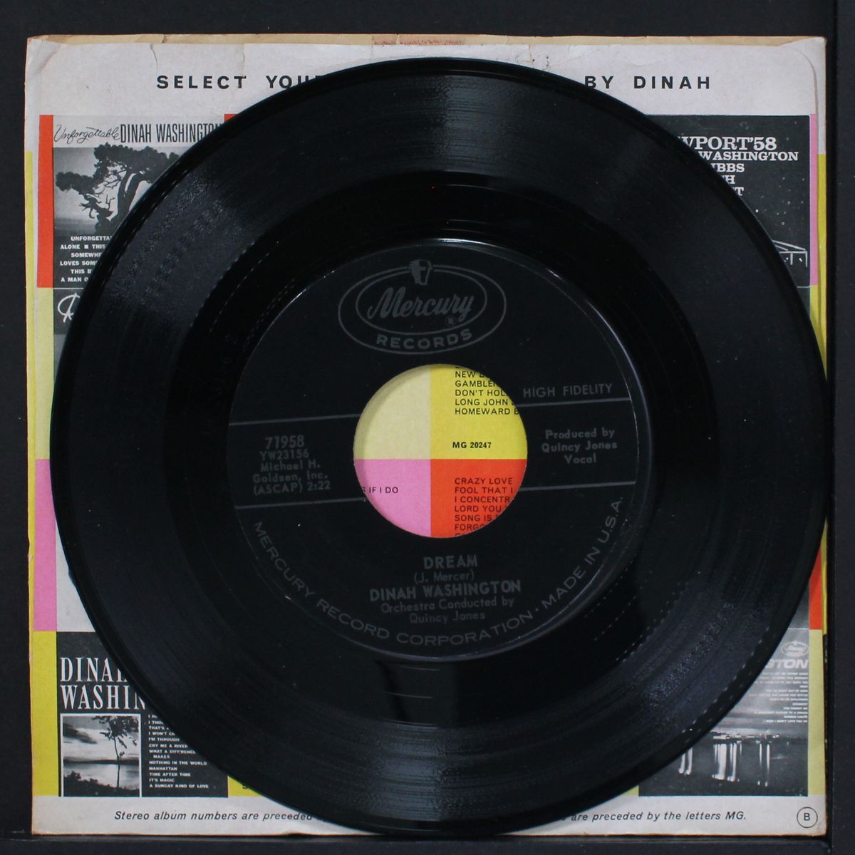 such a night / until sunrise by DINAH WASHINGTON